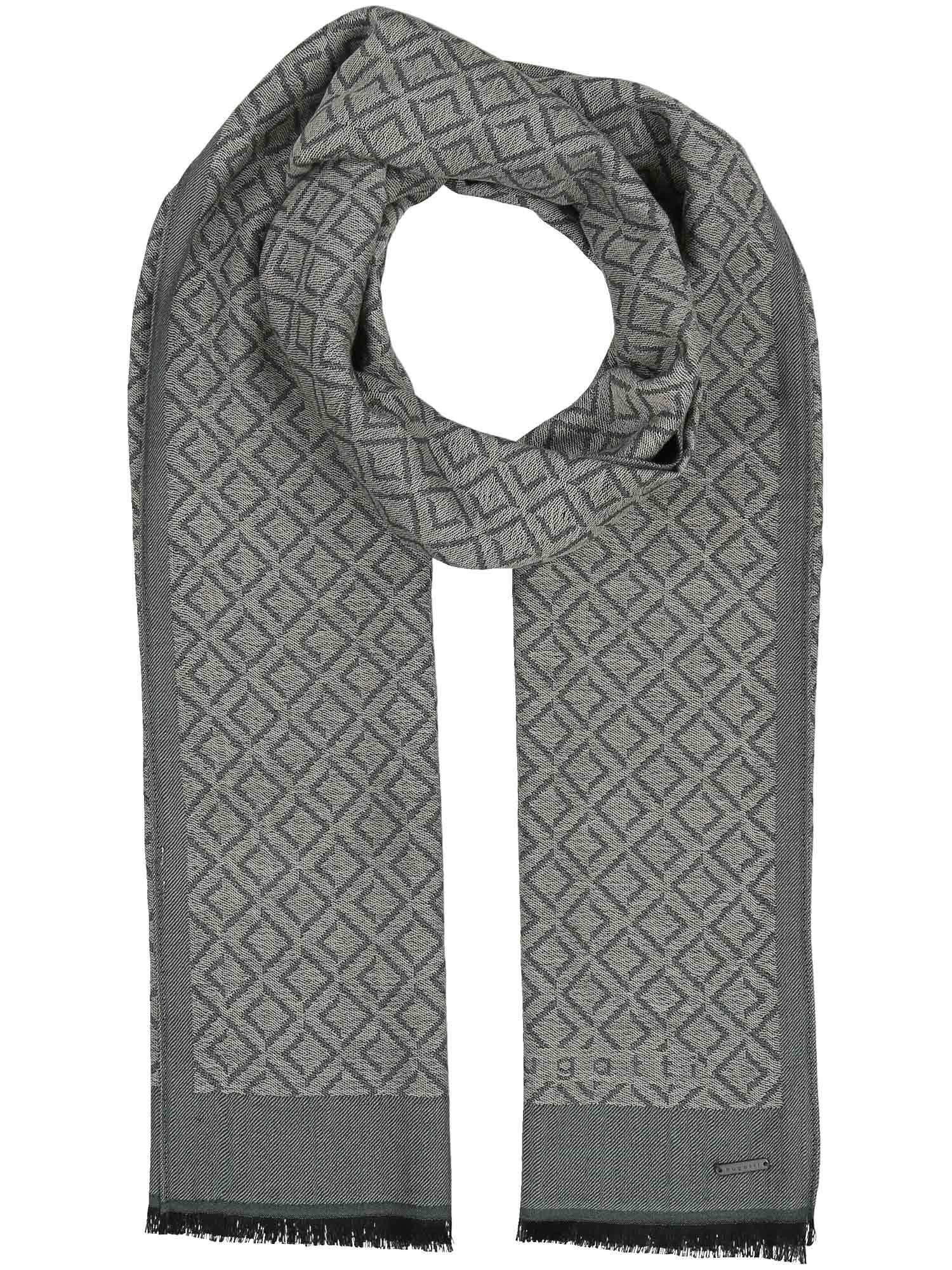 bugatti Modeschal Baumwolle Schal, (Schnittfranse)
