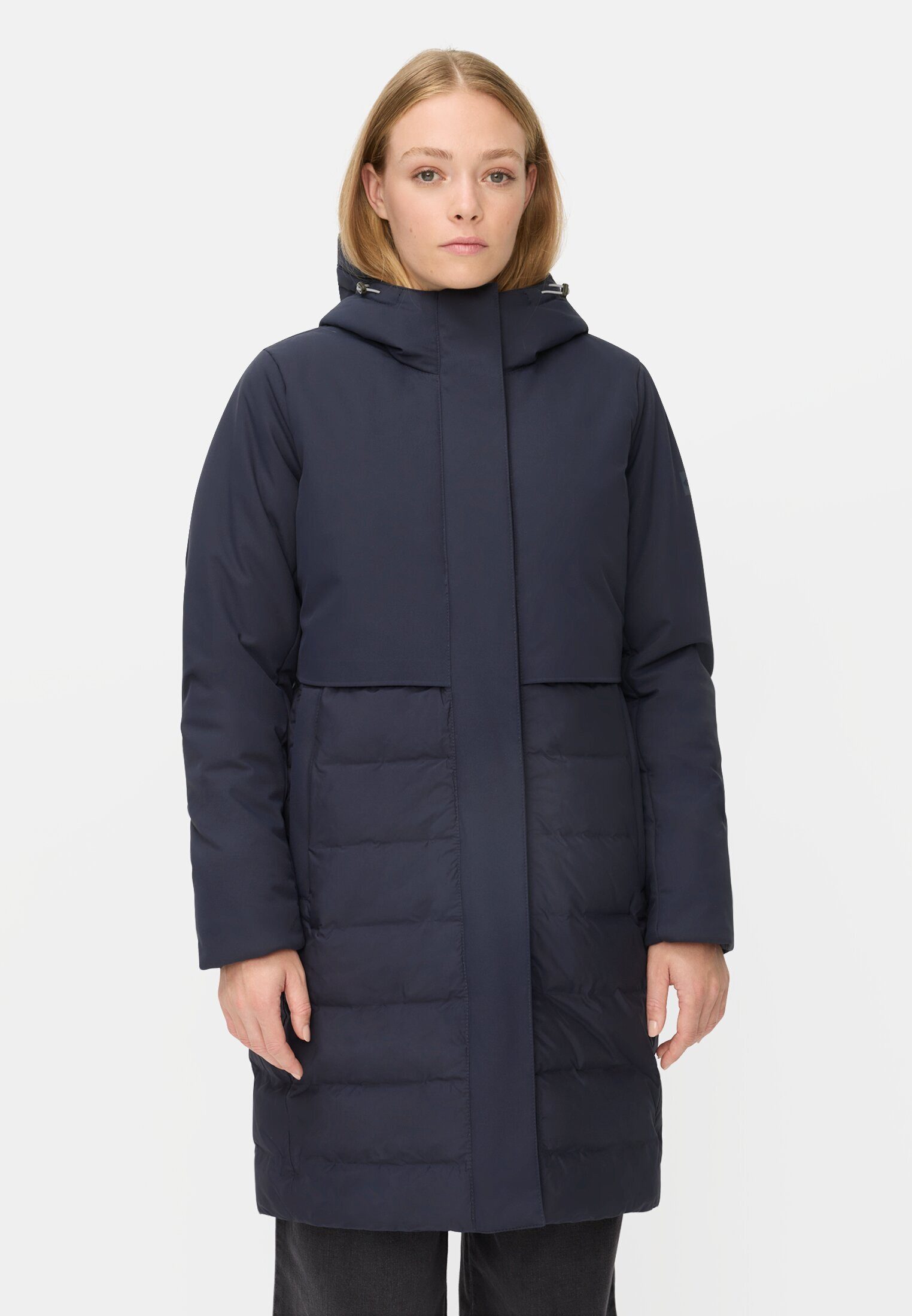 camel active Funktionsparka mit verstellbarer Kapuze Langarm Kapuze günstig online kaufen