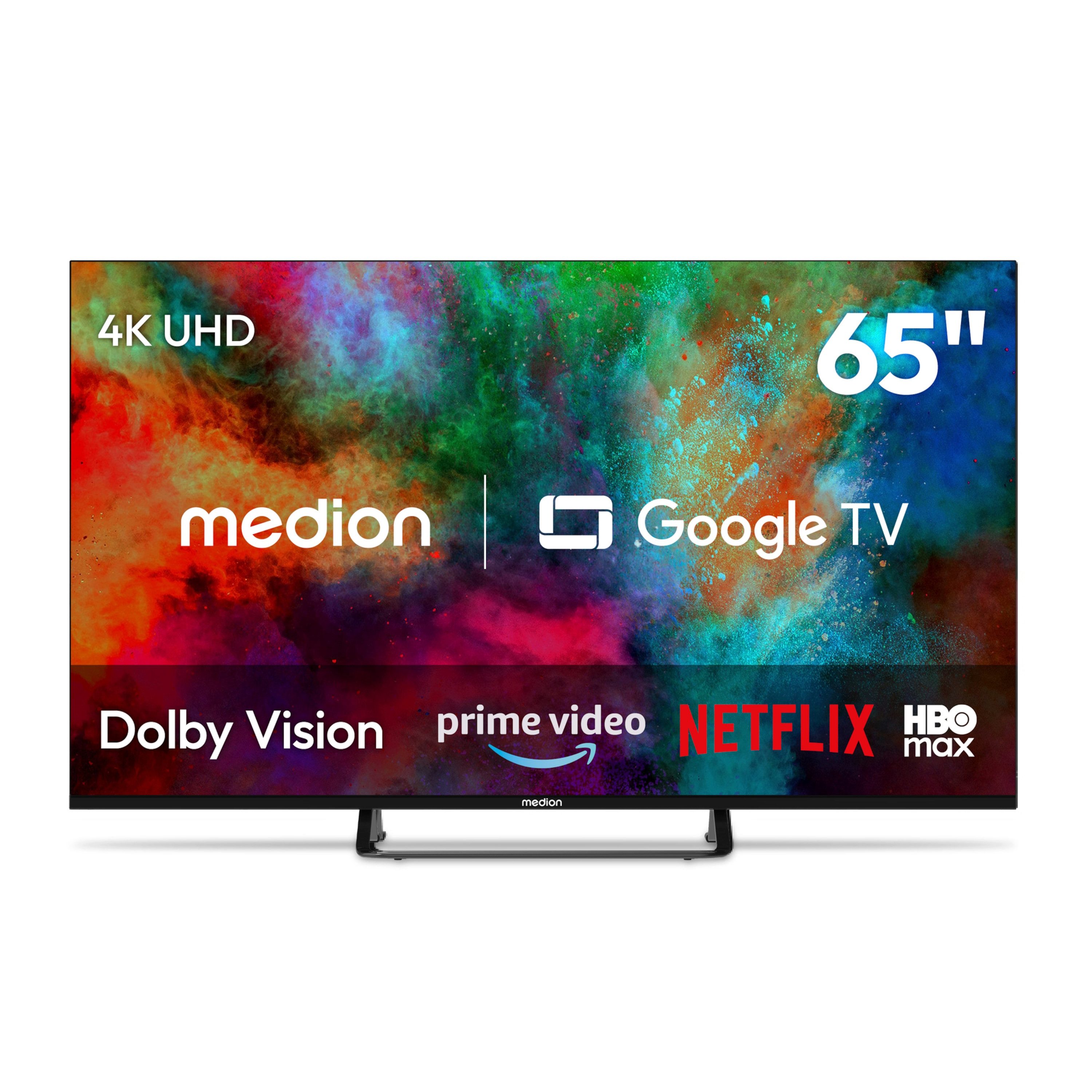 Medion® MD865401 LCD-LED Fernseher (163.9 cm/65 Zoll, 4K Ultra HD, 60Hz, X8652602)