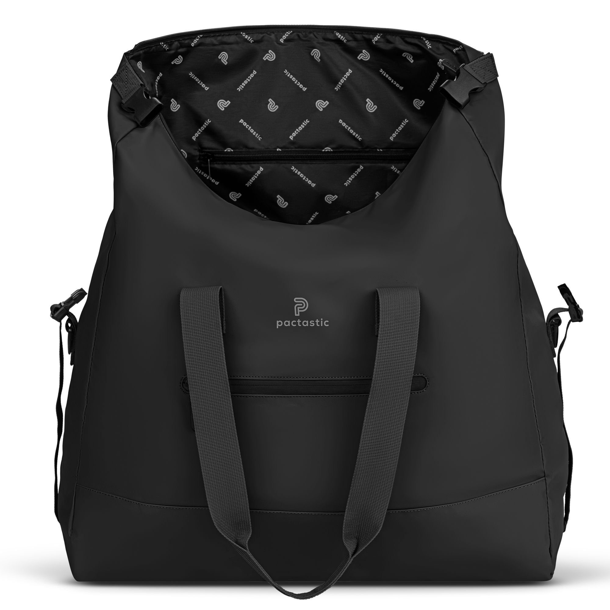 Pactastic Weekender black Urban Collection, Tech-Material Veganes
