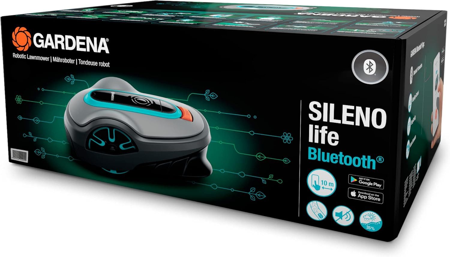 GARDENA Rasenmähroboter GARDENA SILENO LIFE 750m² günstig online kaufen