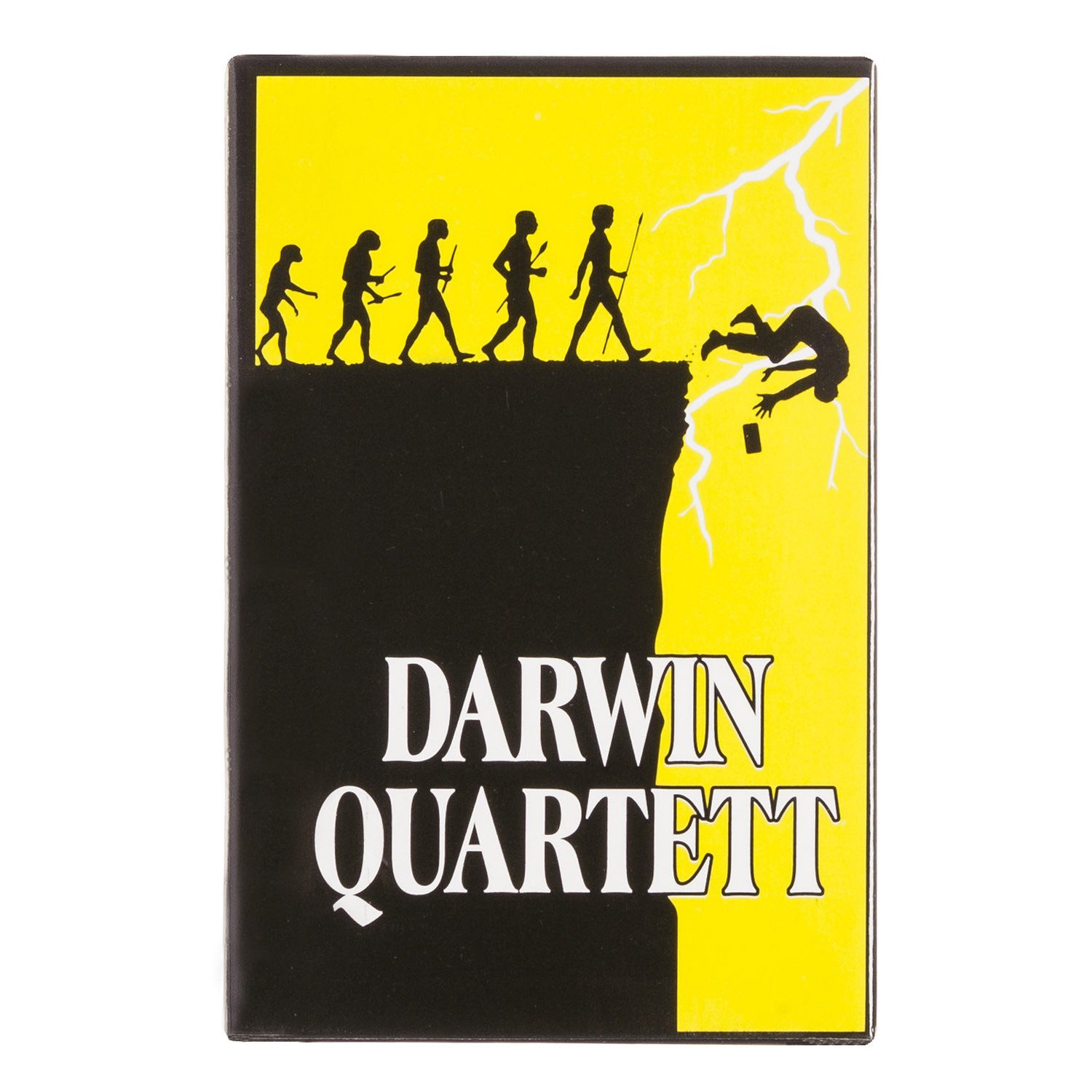 Goods+Gadgets Spiel Goods+Gadgets Charles Darwin Awards – Lustiges Quartett Kartenspiel, Charles Darwin Awards Quartett, Spielquartett