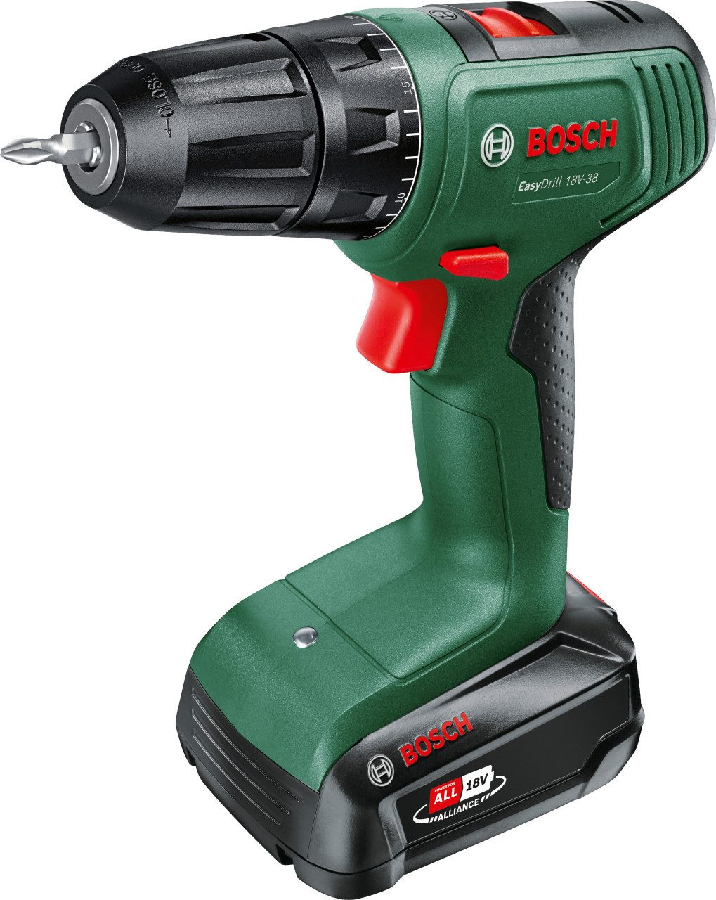 BOSCH Akku-Bohrschrauber Bosch Akku-Bohrschrauber EasyDrill 18V-38 2,0 Ah – Bild 3 von 5