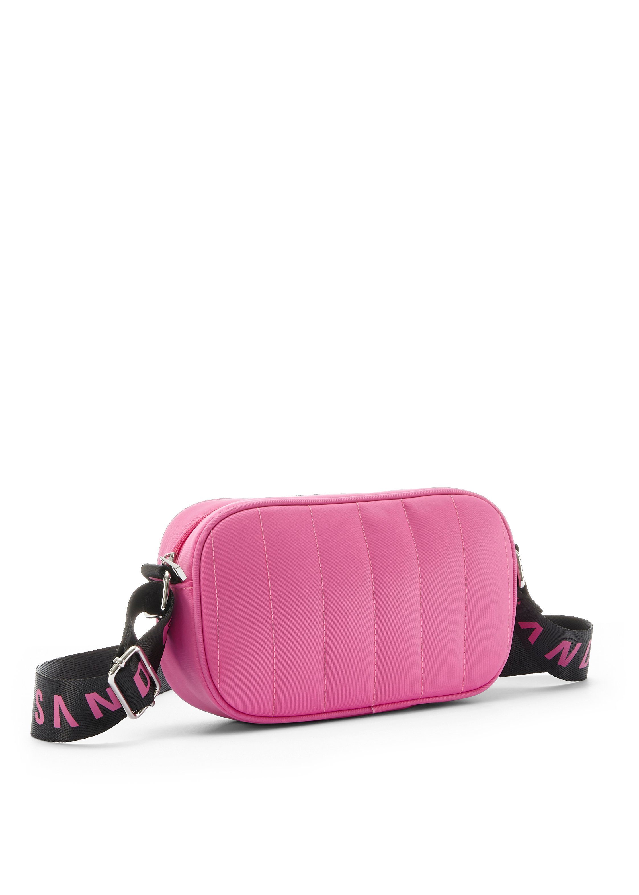 Elbsand Umhängetasche Minibag, Handtasche mit Steppung VEGAN pink