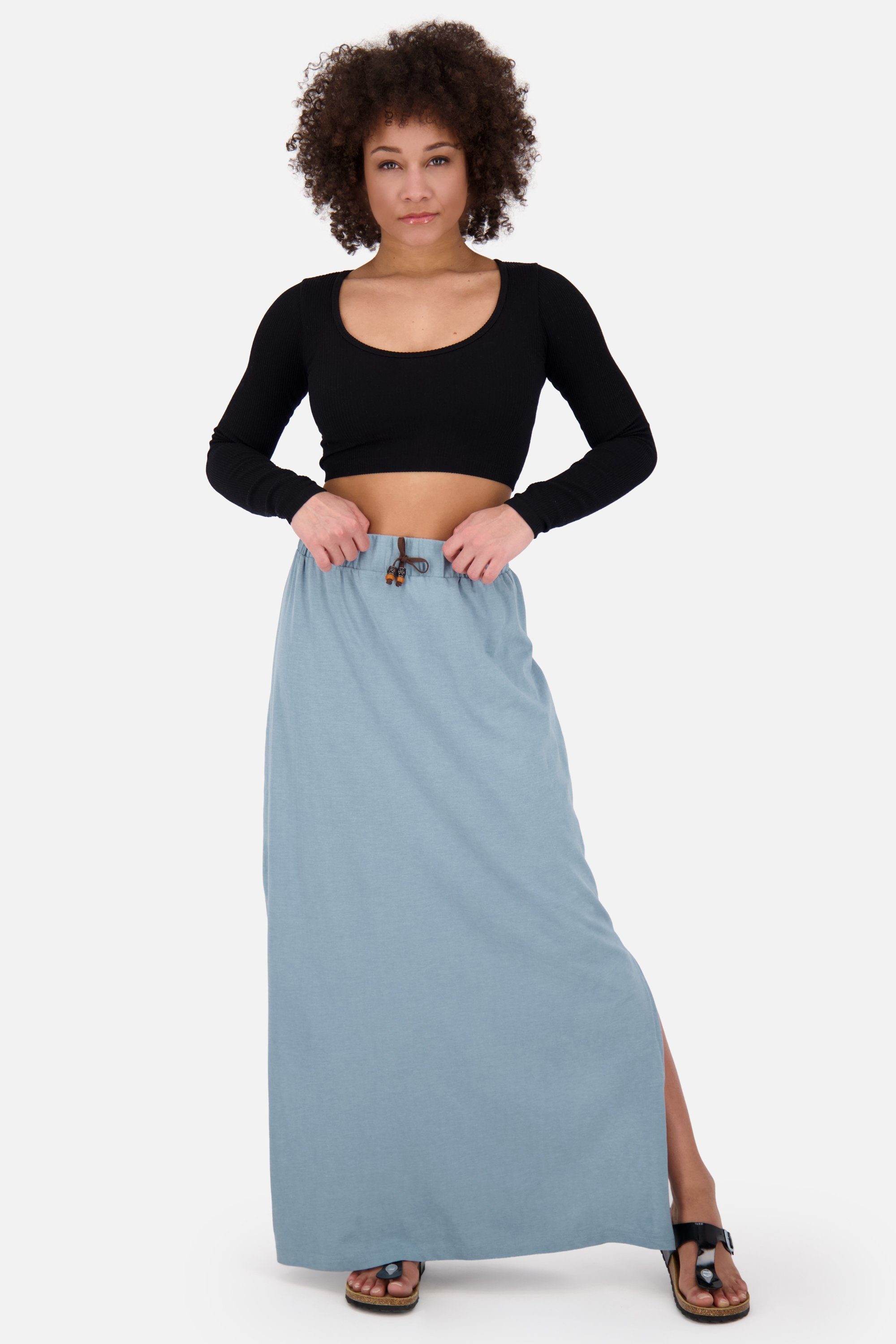 Sommerrock Kickin storm Skirt melange Rock & Sommerrock, LinaAK Long Damen A Alife