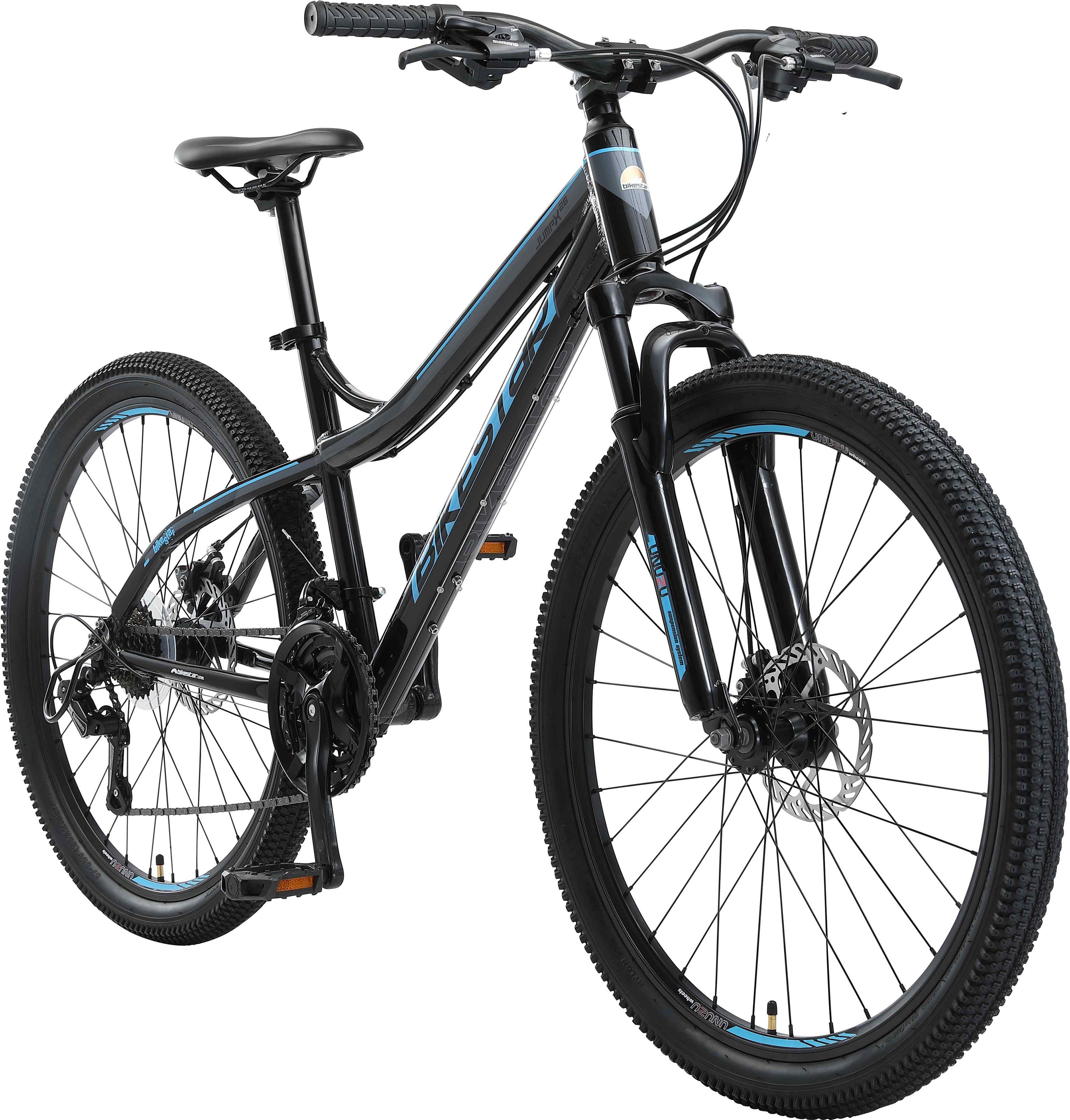 Bikestar Mountainbike, 21 Gang Shimano RD-TY300 Schaltwerk, Kettenschaltung