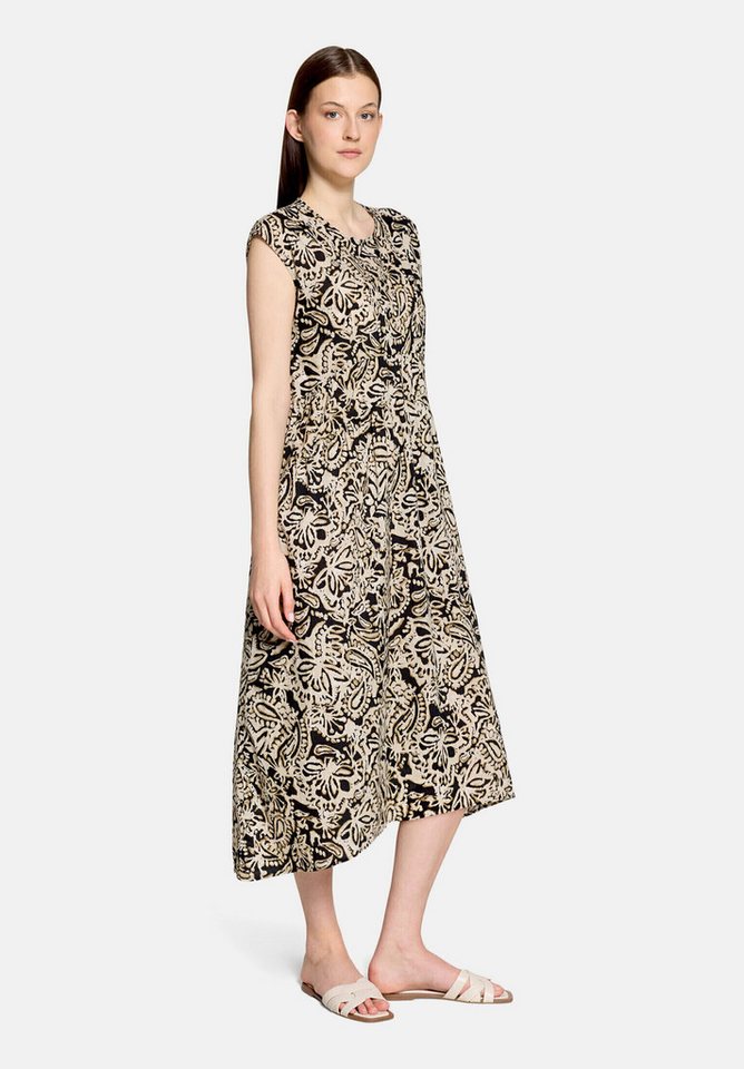Cartoon Midikleid Damen mit Muster