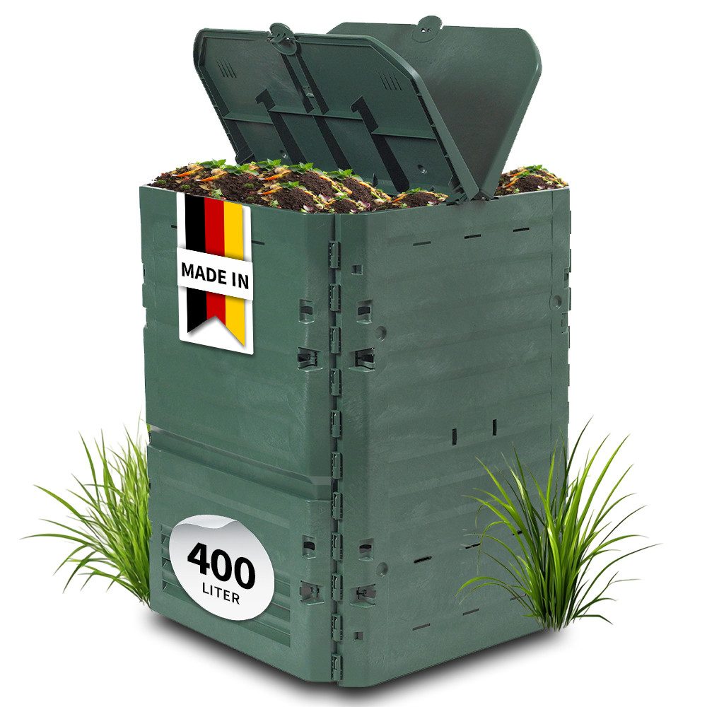 GARANTIA Komposter THERMO-KING Komposter 400 Liter grün, 400 l