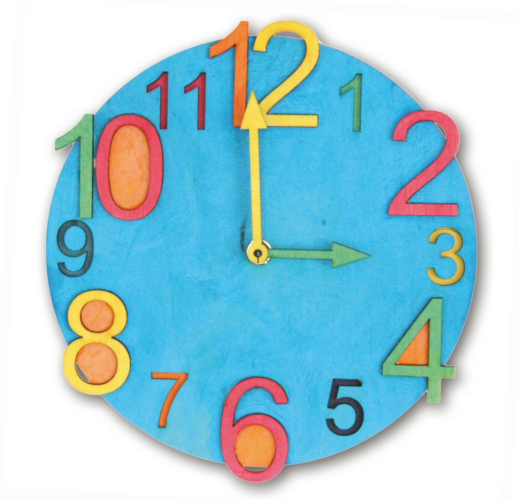 SOL-EXPERT group Experimentierkasten Wanduhr Holz-Bausatz