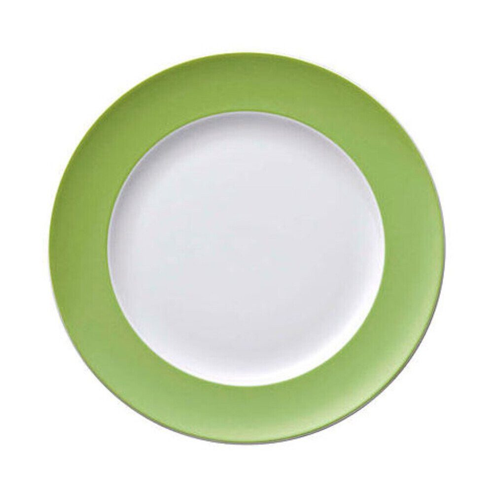 Thomas Frühstücksteller Frühstücksteller 22 cm Sunny Day Apple Green, (1 St), Frühstücksteller, Ø21,7cm, Porzellan, grün