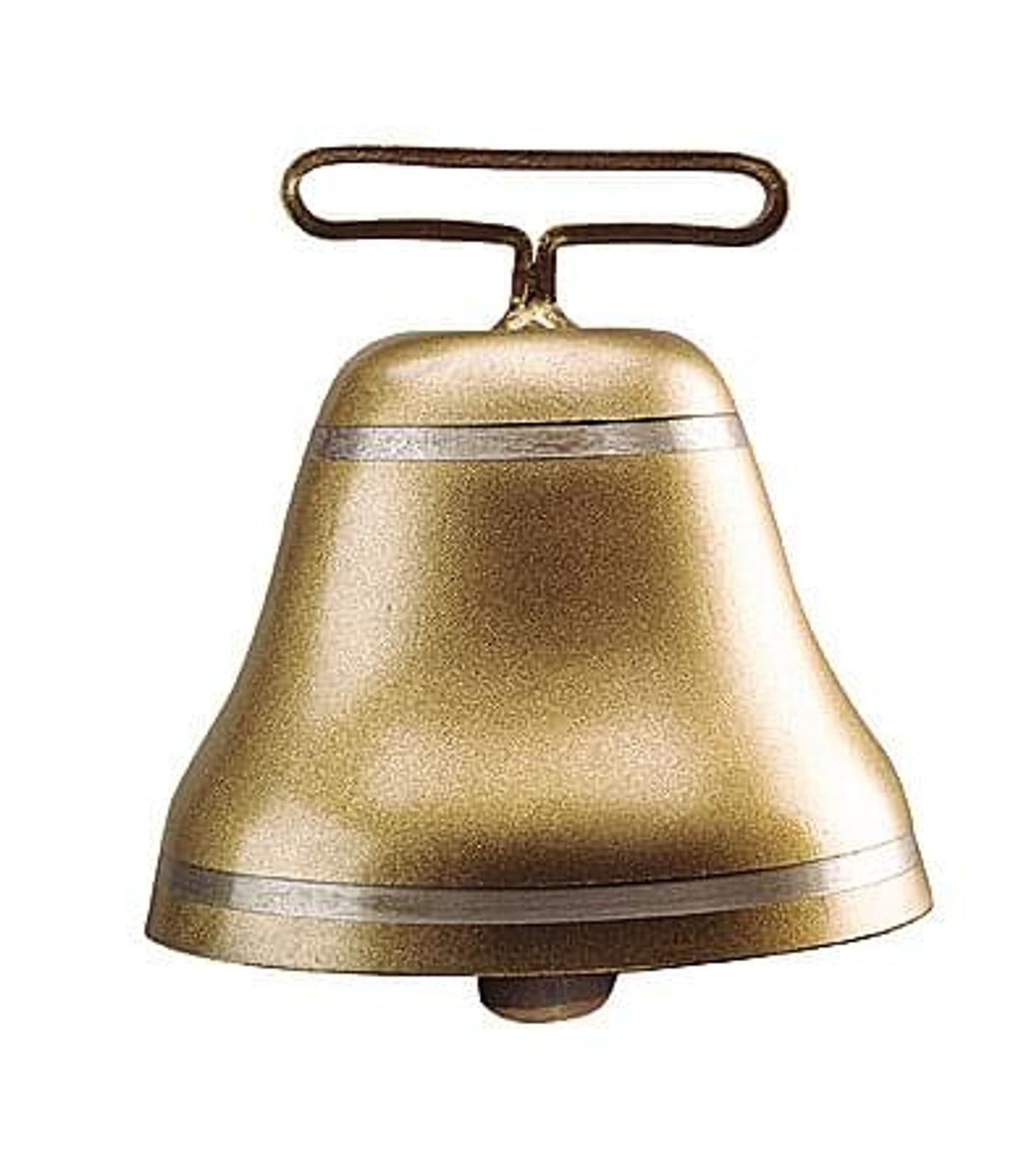 Horizont Glocke KAMER Stahlglocke rund Bronzefarben ø 145 mm Riemenbreite 82 mm