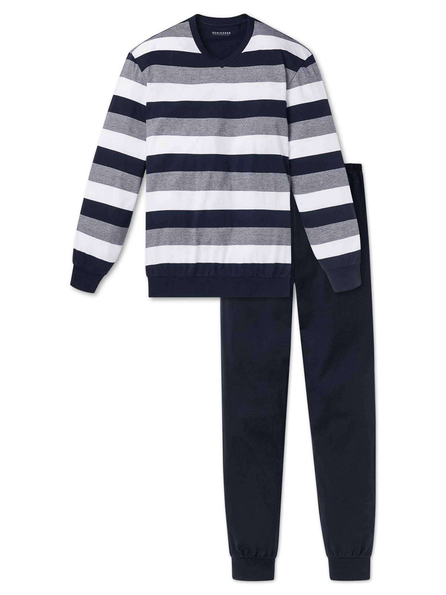 Schiesser Pyjama Dark Sapphire günstig online kaufen