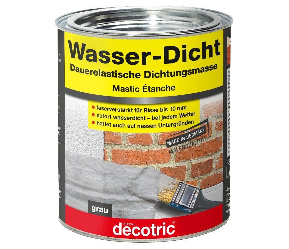 decotric® Duschdichtung Decotric Dichtmasse Wasser-Dicht 750 ml
