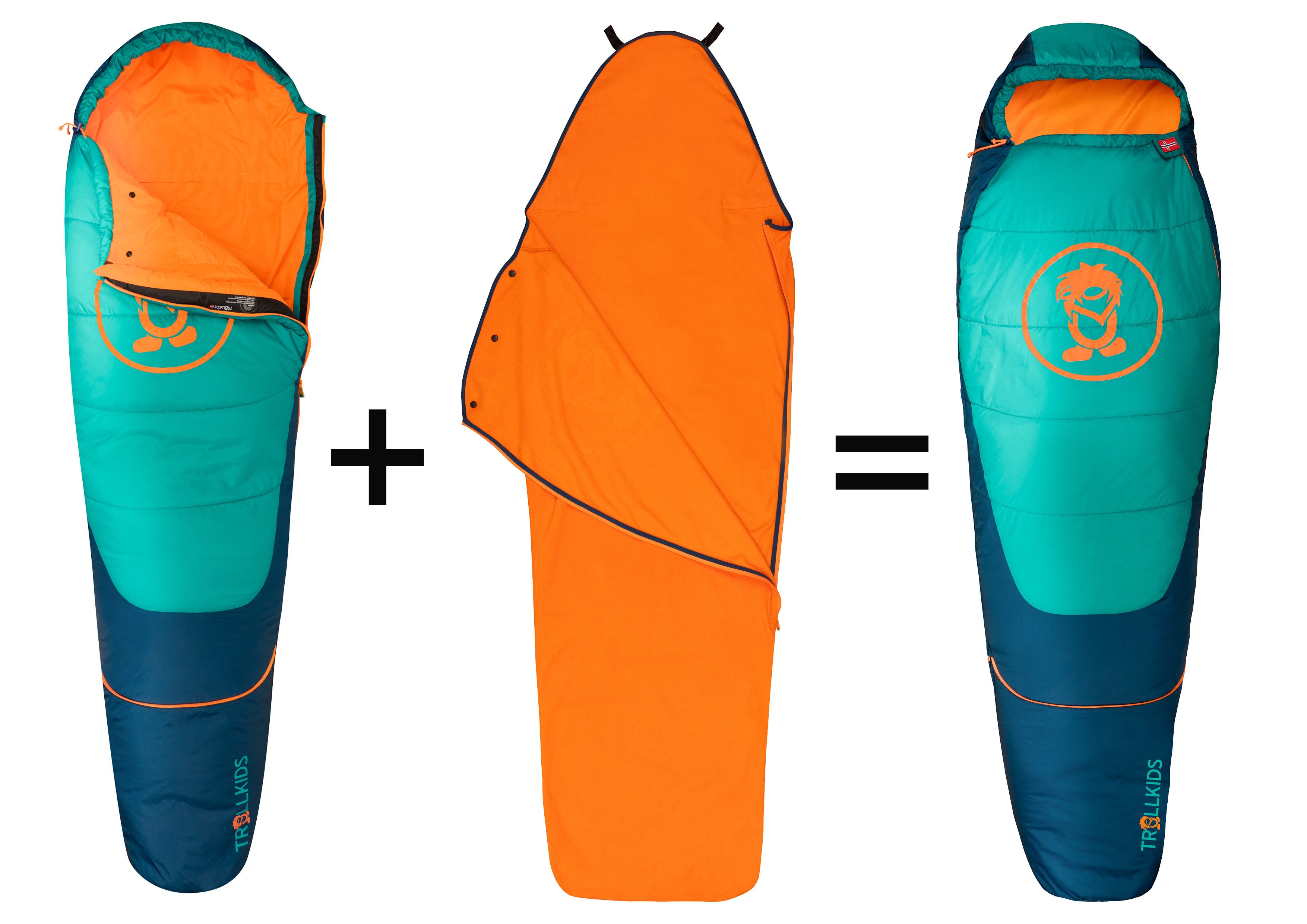 TROLLKIDS Mumienschlafsack KIDS FEMUND 3IN1 SLEEPING günstig online kaufen