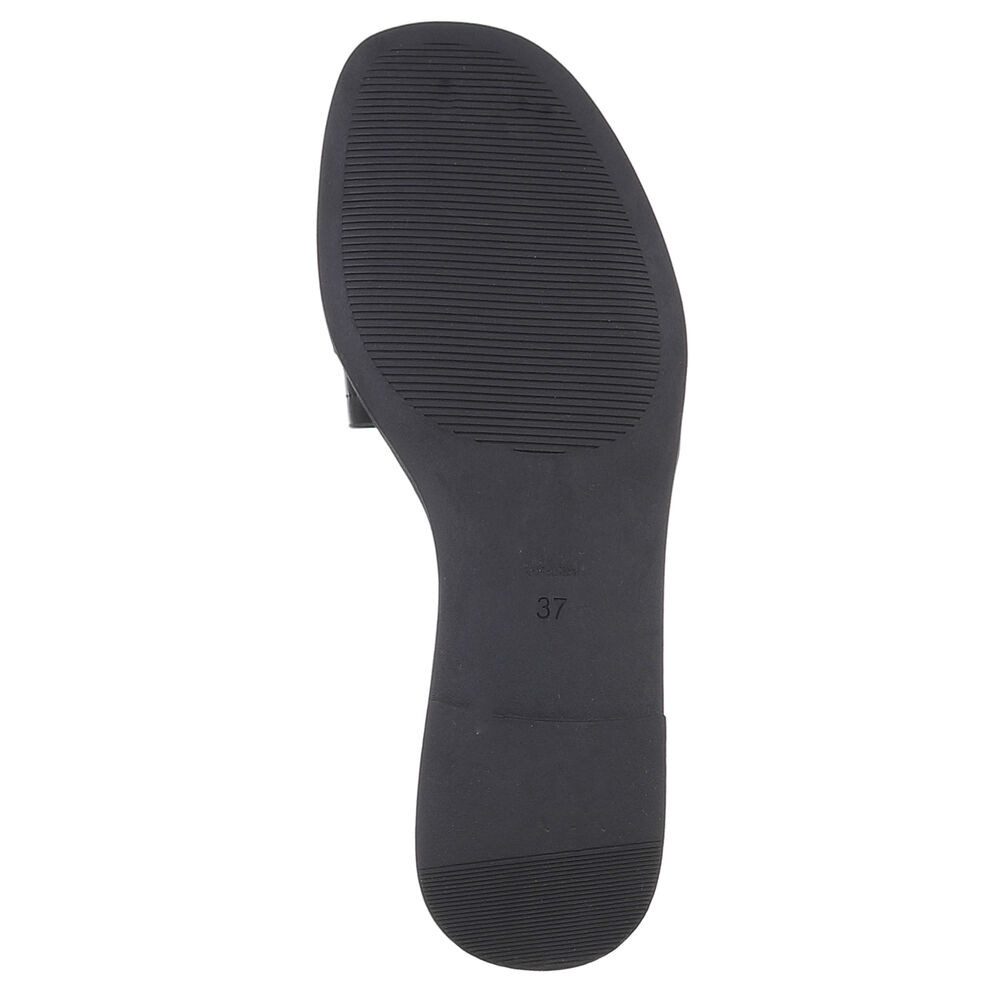 Ital-Design Elegante Sandaletten für entspannte Tage Pantolette (89322975) Blockabsatz Pantoletten in Schwarz