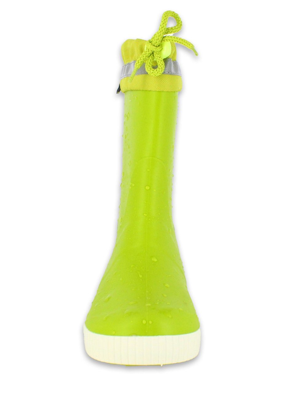 wasserdicht, Mädchen Größen erhältlich) in Wellies (für und und Material, Beck Gummistiefel vielen Regenstiefel Jungs, robustes geformte grün Einlegesohle Farben