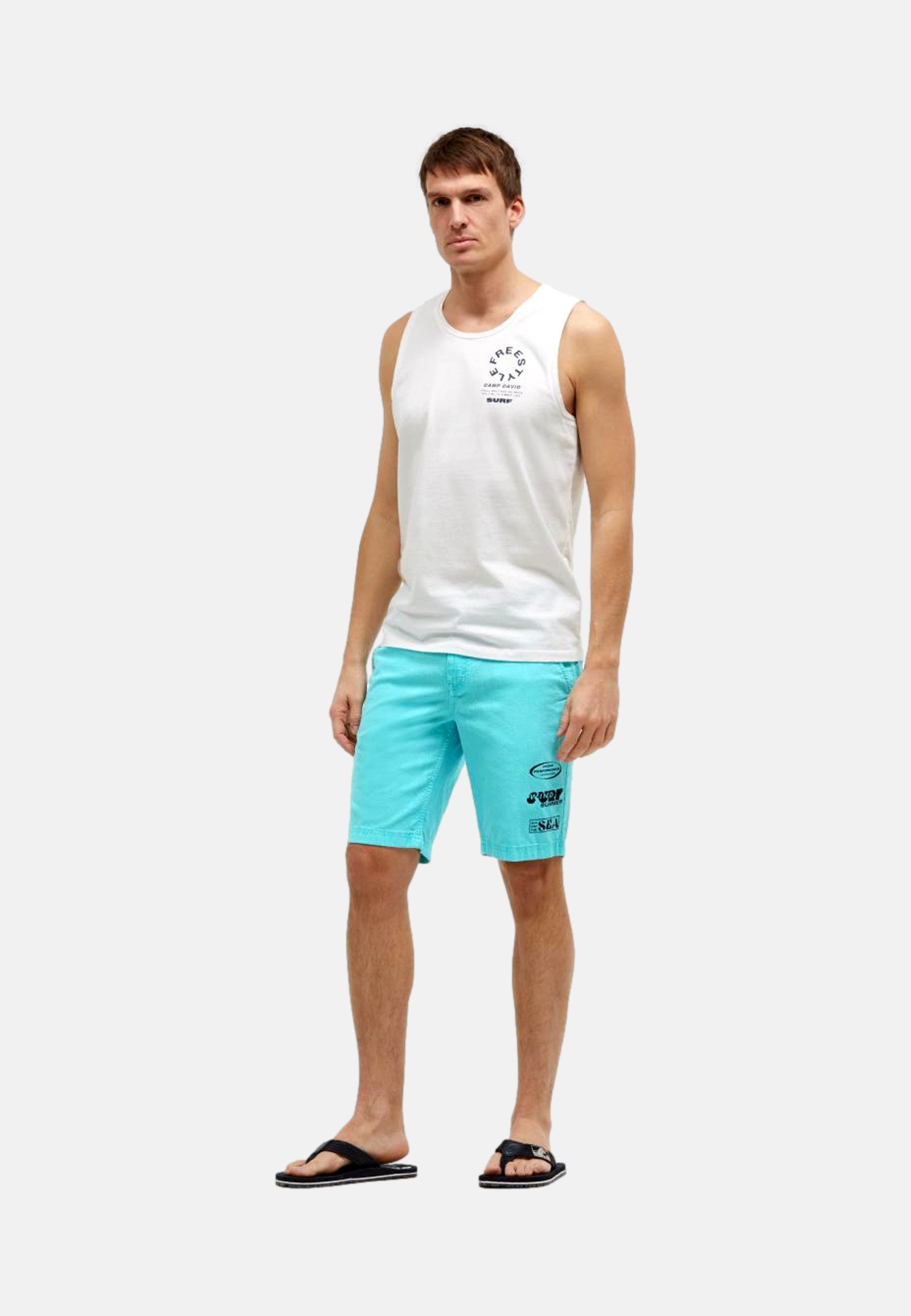 CAMP DAVID Shorts Bermudashorts Windsurfing kurze Hose mit vielen (1-tlg)