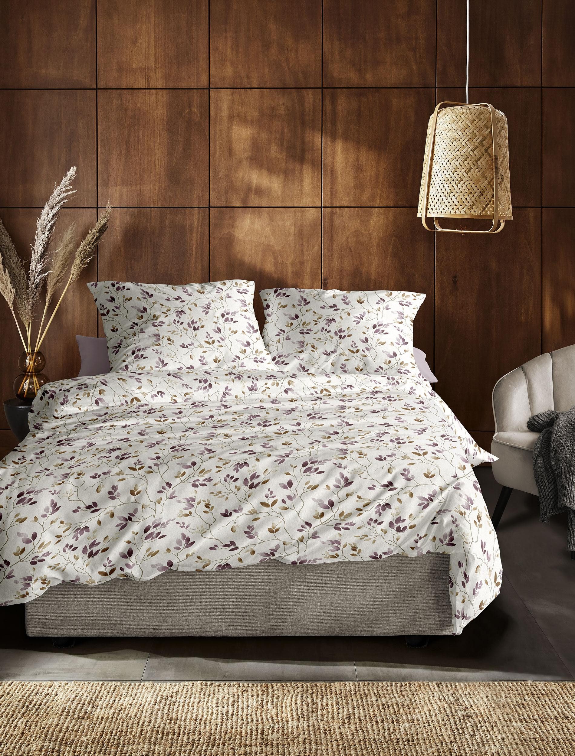 Irisette Bettwäsche Wave 8565, Mako-Satin, 2 teilig, anschmiegsam und atmungsaktiv