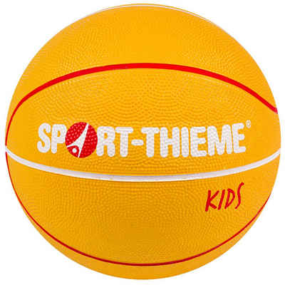 Sport-Thieme Basketball Basketball Kids, Besonders griffige Nylon-Oberfläche für einfaches Handling