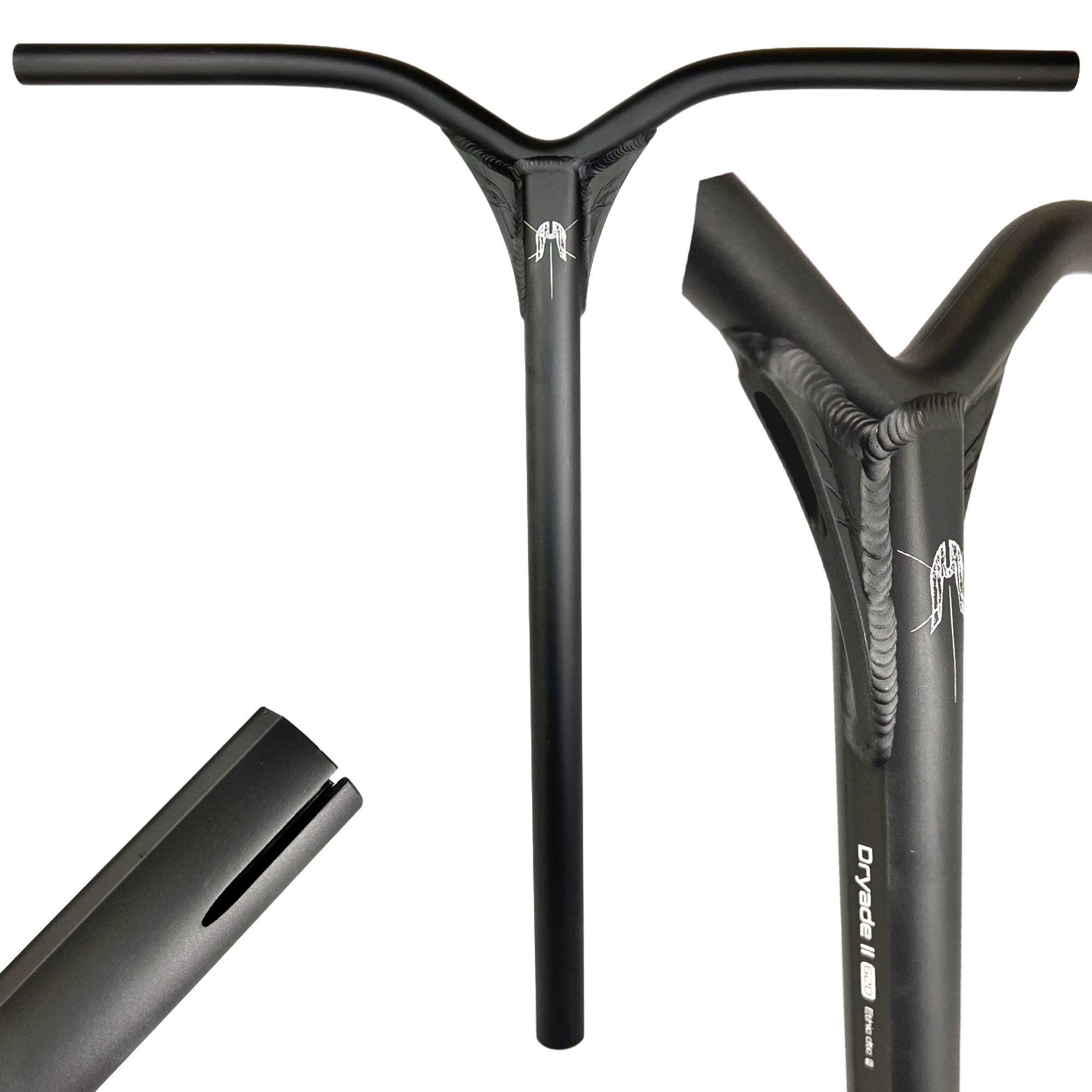 Ethic DTC Stuntscooter Ethic DTC Dryade V2 Alu Stunt-Scooter IHC Bar 62cm Schwarz
