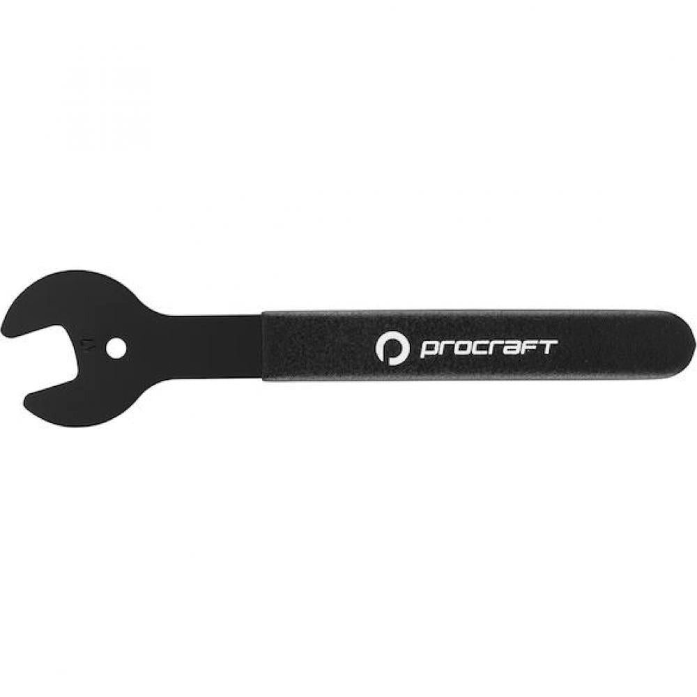Procraft Fahrrad-Gepäckträger Procraft Werkzeug Konusschlüssel Essential 17 mm Schwarz - präzises Na