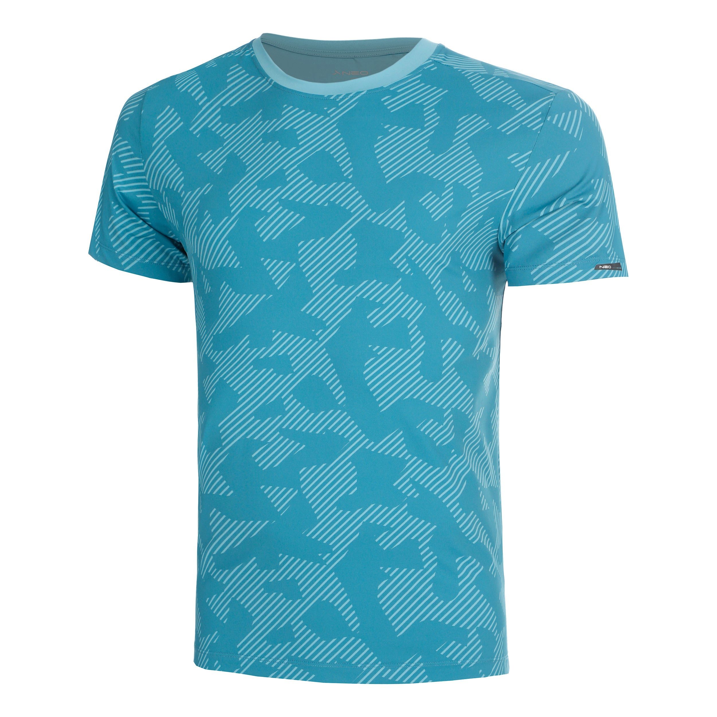 NEO RUN Laufshirt Feel the Vybe AOP