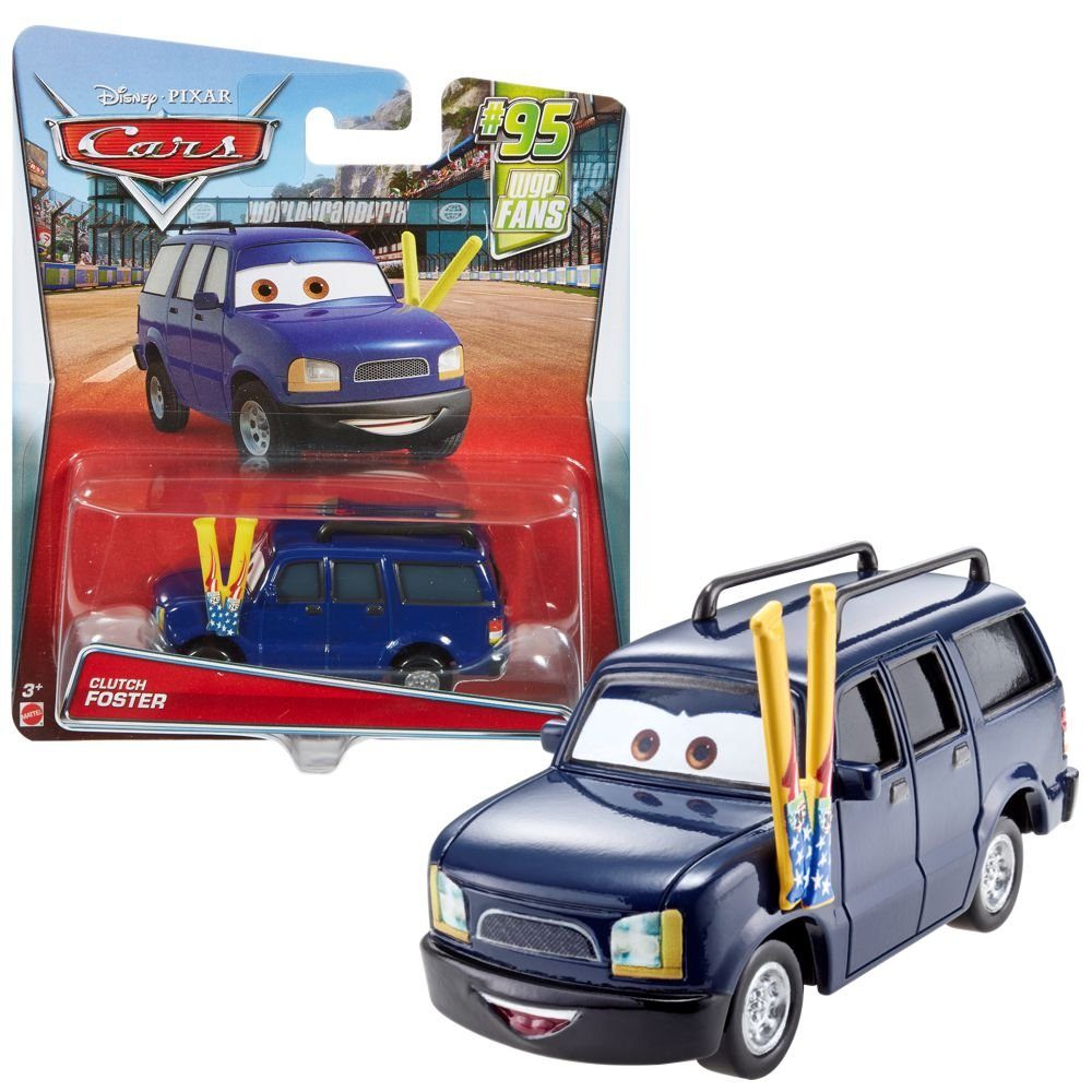 Neuzugänge diesen Monat Disney Cars Spielzeug-Rennwagen Auswahl Foster Die Disney Auto Mattel Cast Cars Fahrzeuge 1:55 Clutch