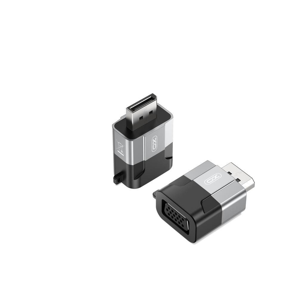 XO XO Adapter GB016 Displayport - VGA grau Video-Kabel