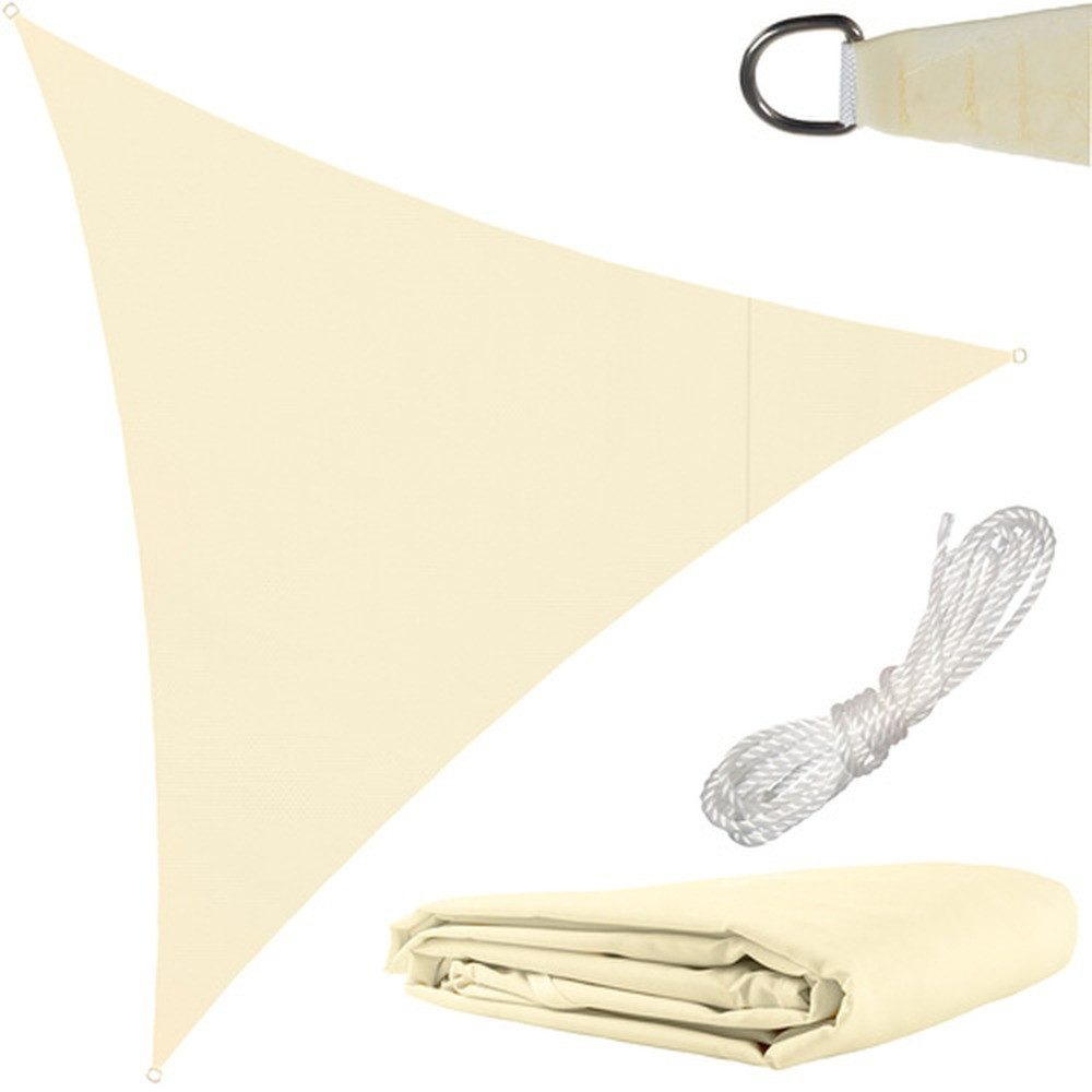 Gardlov Sonnenschirm Sonnenschirmsegel Sonnenschutz, LxB: 300x300 cm, Spar-Set, witterungsbeständig, Ideal für Garten, Terrasse, Balkon oder Camping