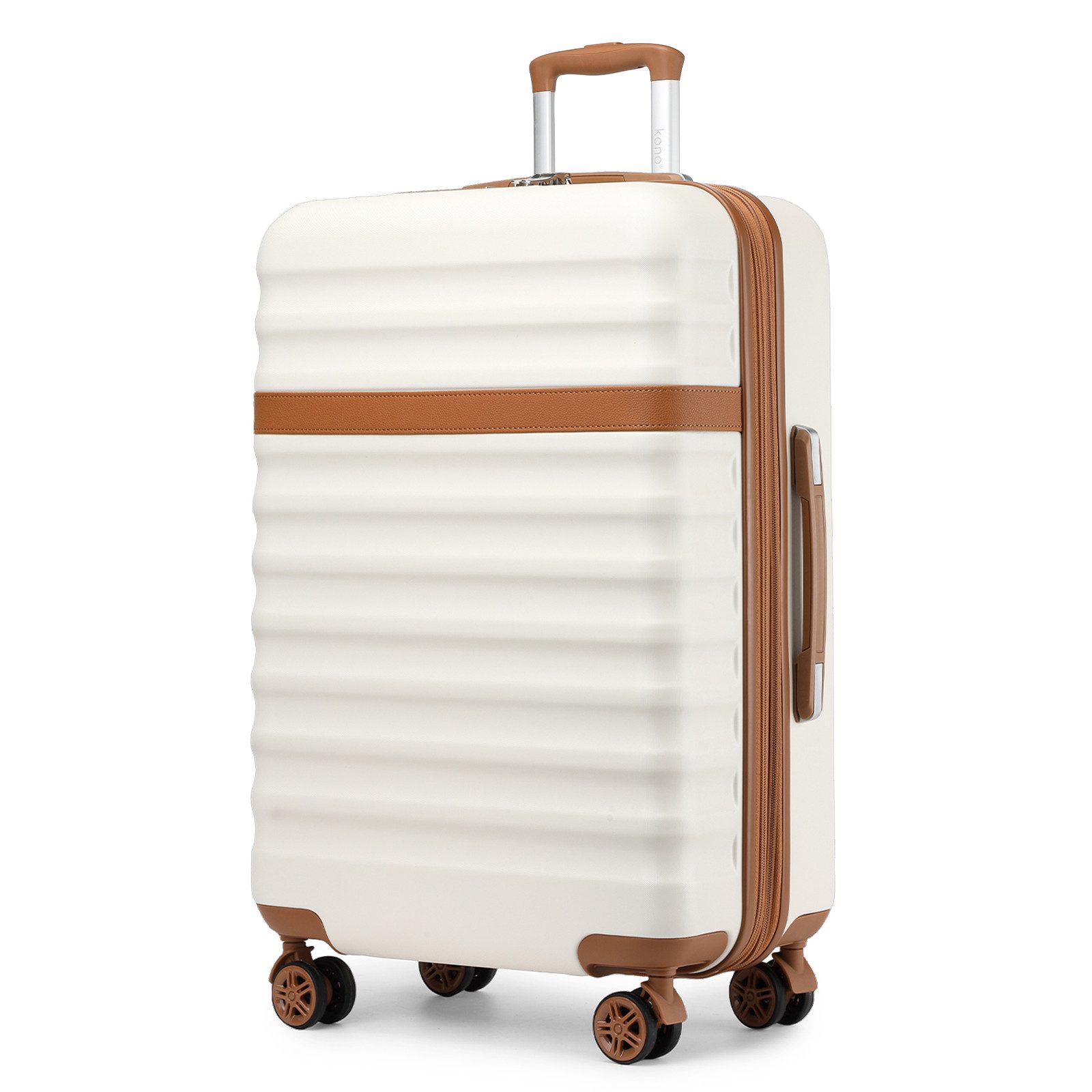 KONO Trolley Handgepäck Koffer Reisekoffer von ABS+PC Hartschalenkoffer