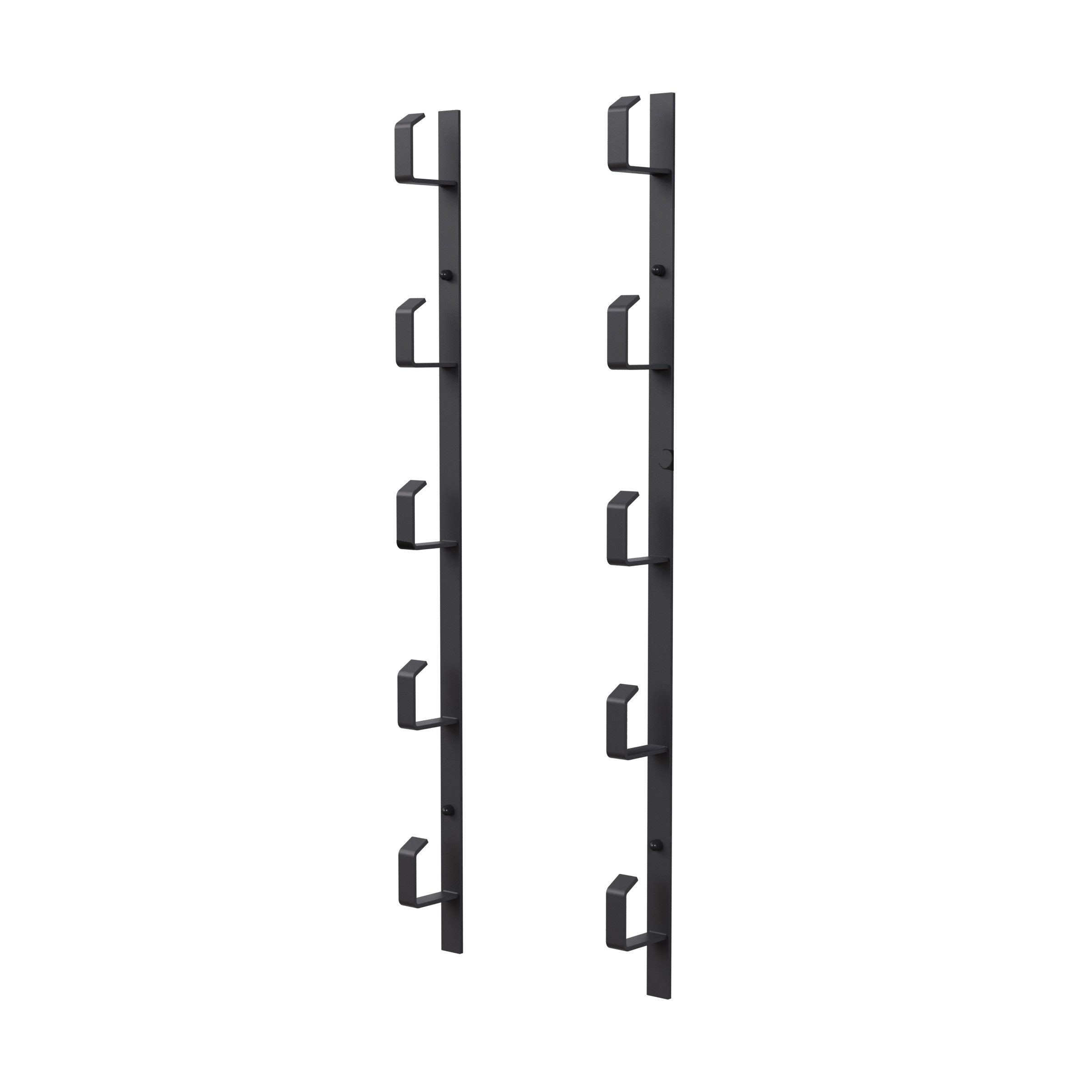 QLS Rutenständer WW, (80 cm Angelrutenhalter Rutenständer Wand Decke für 5 Ruten)