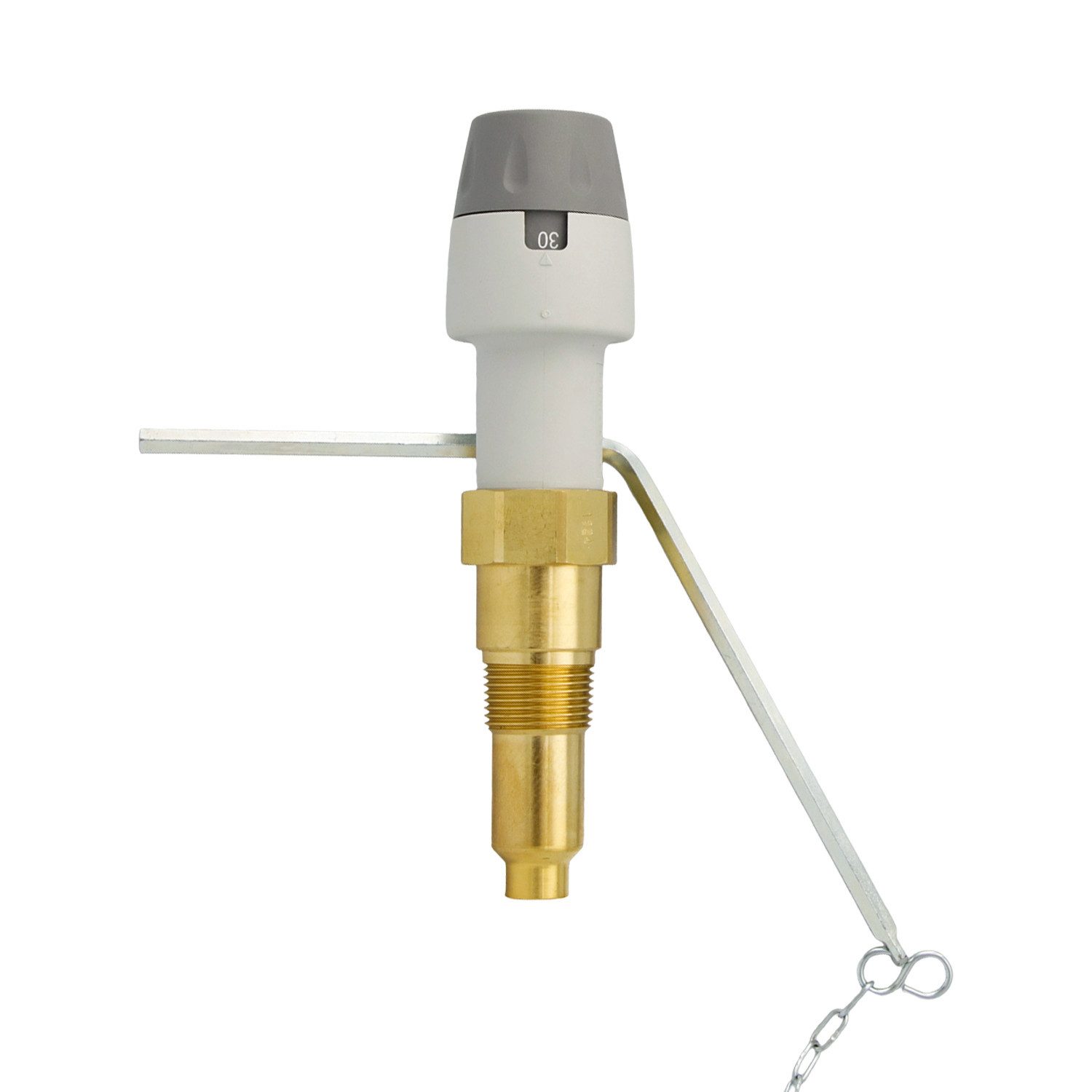 Caleffi Absperrventil Feuerungsregler 3/4 Zoll AG Temperaturregler Heizung 30–90°C