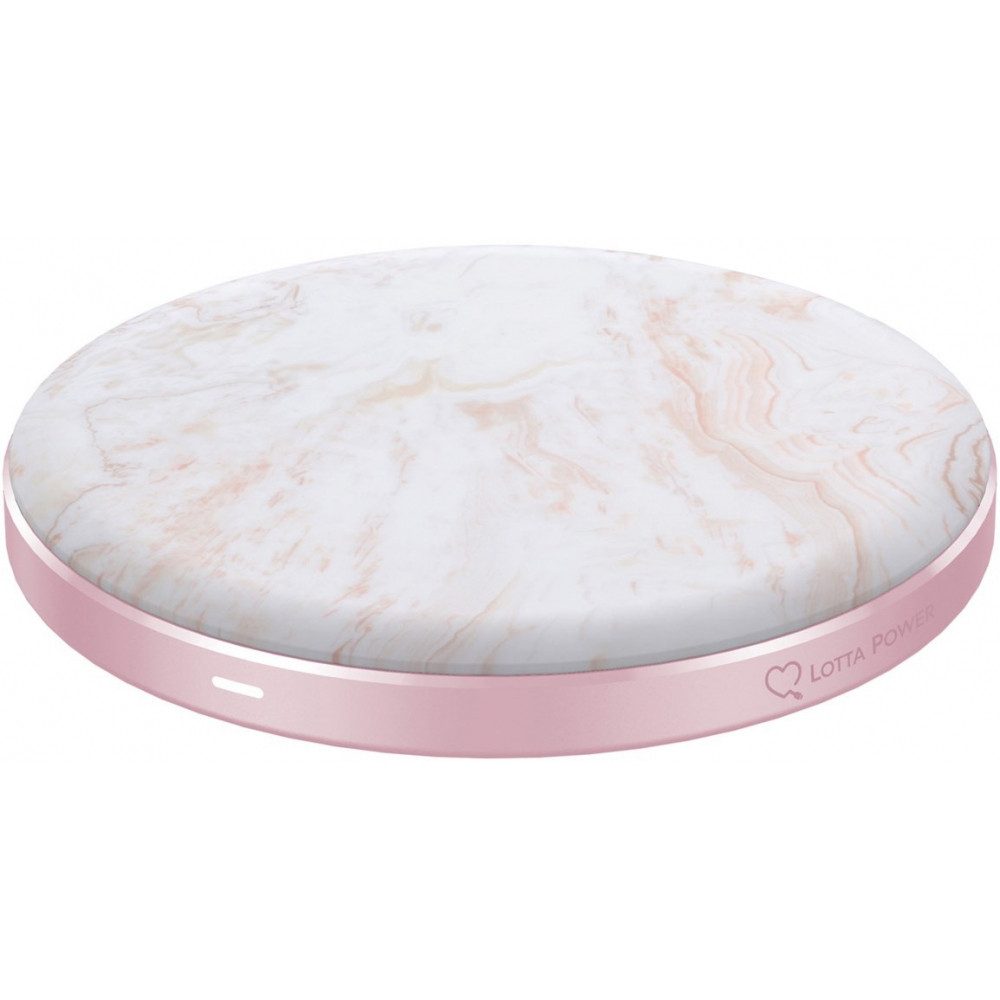 Lotta Power Wireless Ladepad 15 W - Ladestation - marmor rose Wireless Charger