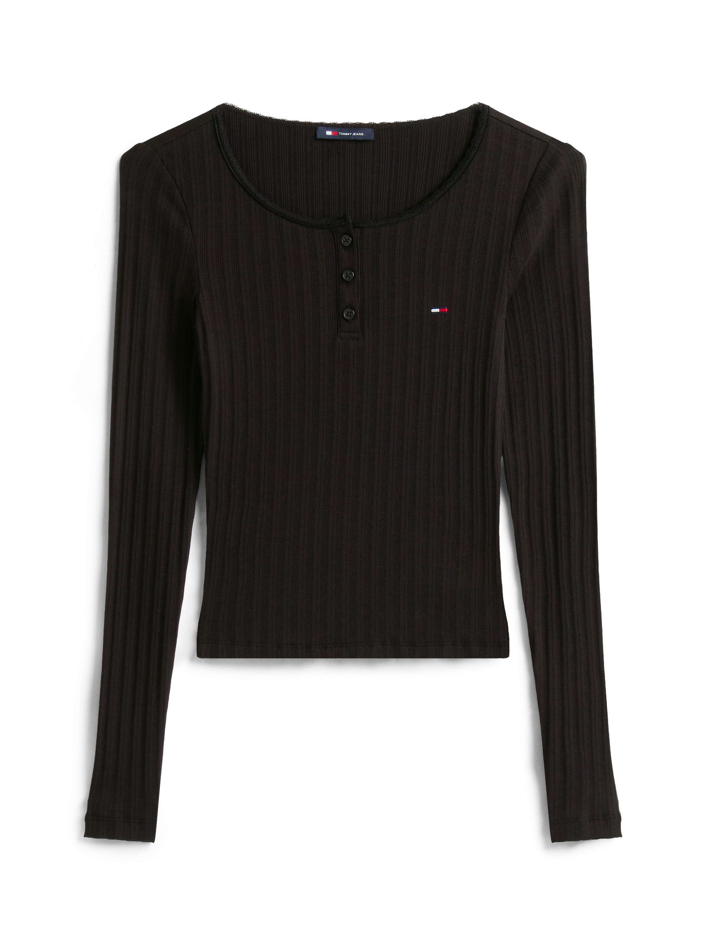 Langarmshirt TJW SLIM SH IRREGULAR RIB LS