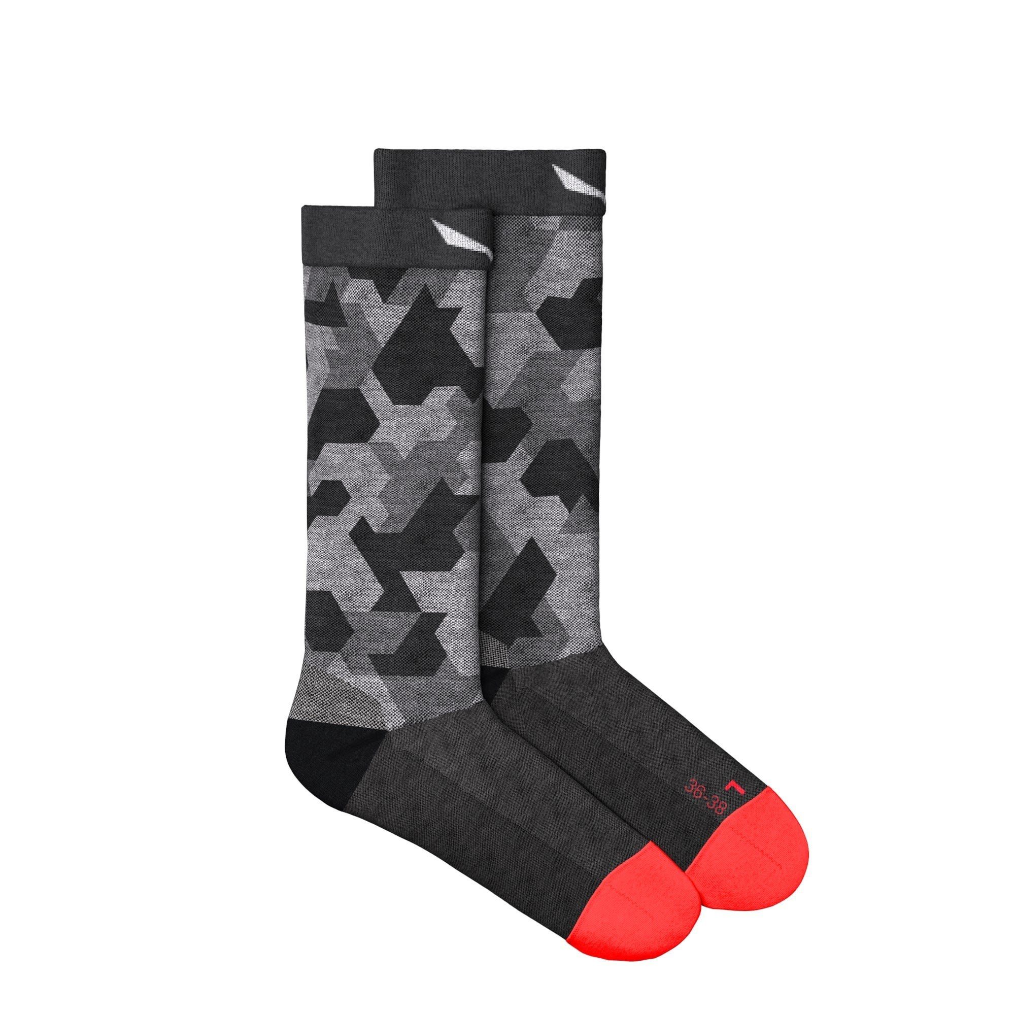 Salewa Thermosocken Salewa W Pedroc Camo Alpine Merino Crew Sock Damen