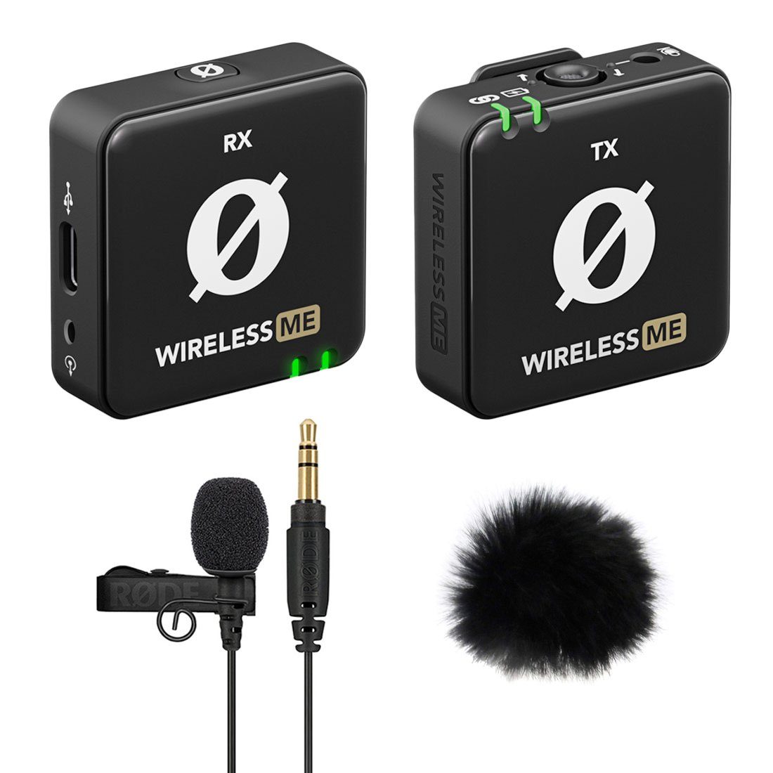 RODE Microphones Mikrofon Rode Wireless ME mit Lavalier GO und Windschutz