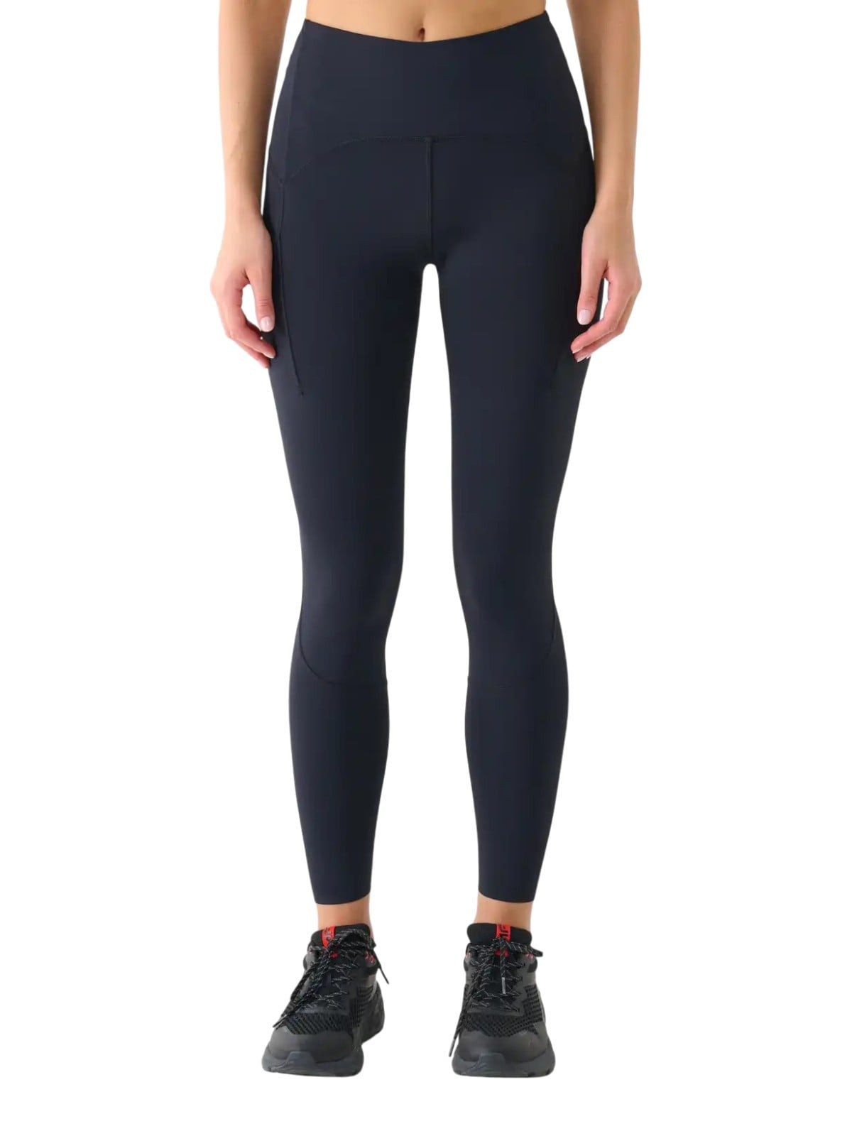 4F Trainingshose (Leggings) FNK F364 Tight (schnelltrocknend, hoher Bund) schwarz Damen