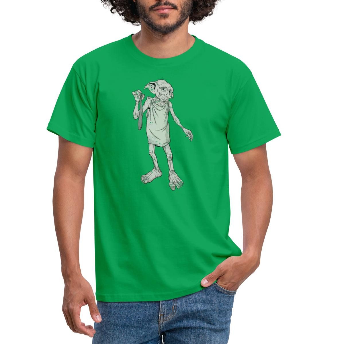 Spreadshirt T-Shirt Harry Potter Dobbys Geschenk Männer T-Shirt (1-tlg)