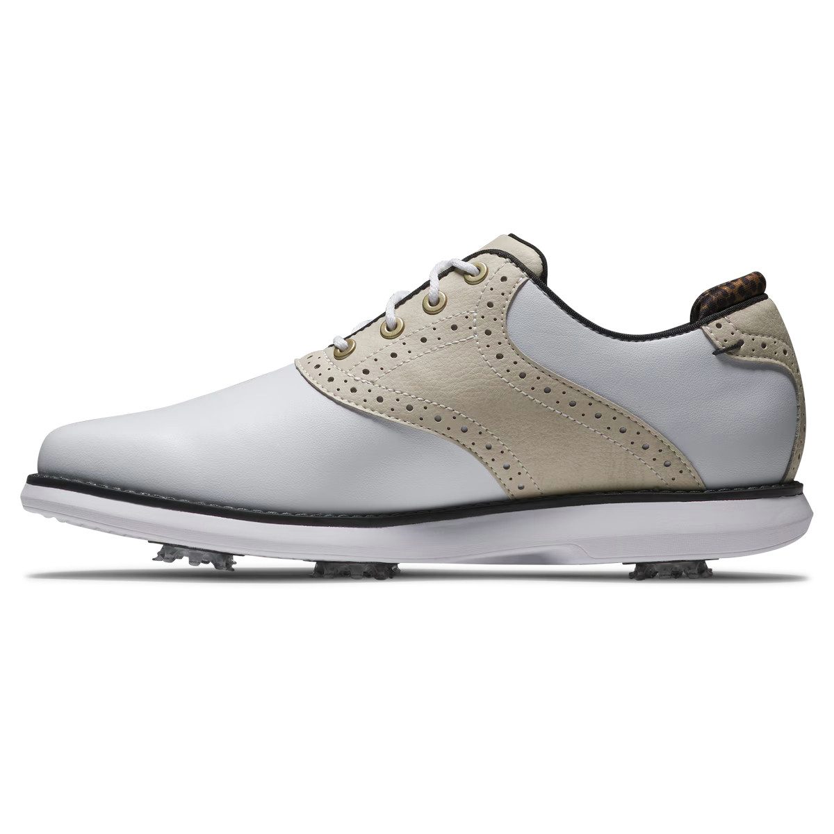 FOOTJOY FootJoy Golfschuh Traditions Spikes Weiß/Beige Damen Golfschuh