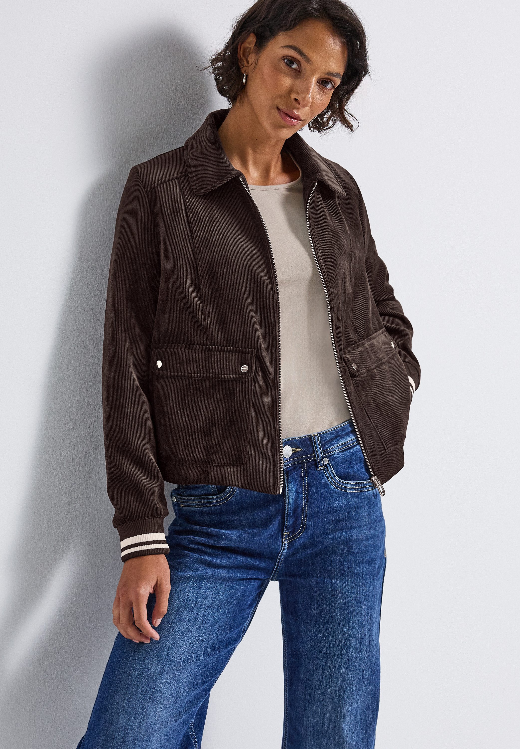 Cordjacke Short Corduroy