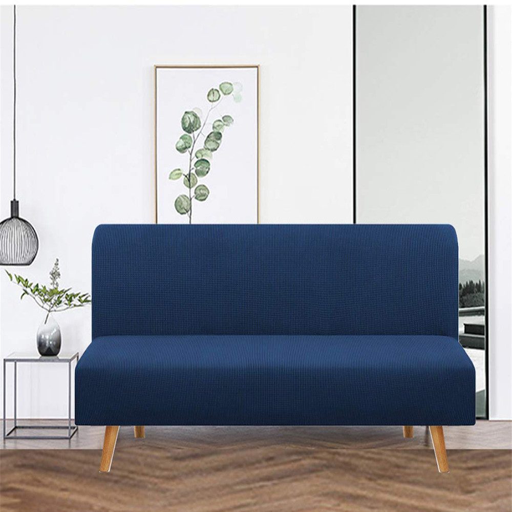 FOUORTUNATE-BEE Sofahusse Sofabezug für armloses Sofa, Modern Sofaüberwurf günstig online kaufen