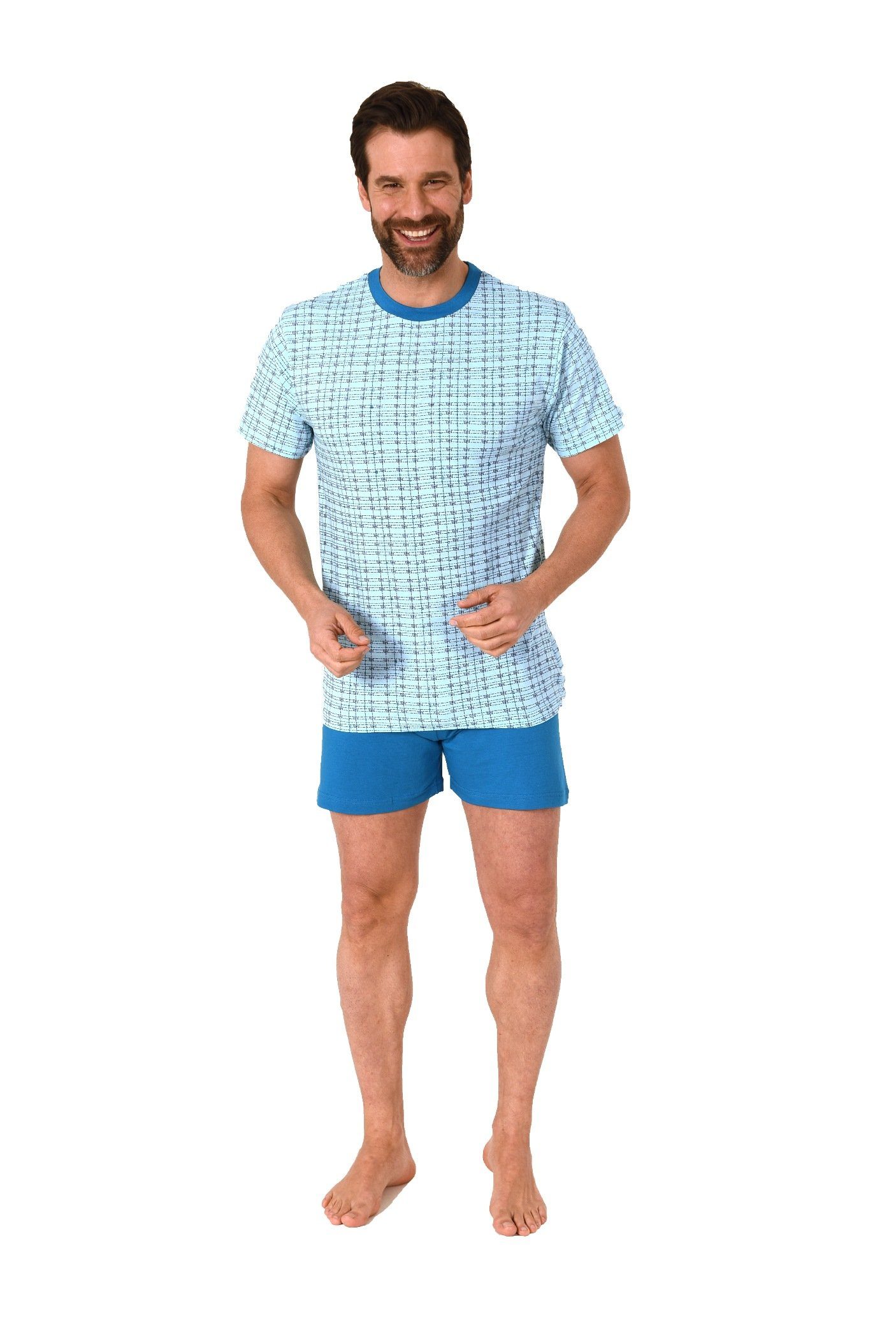 RELAX by Normann Pyjama Herren kurzarm günstig online kaufen