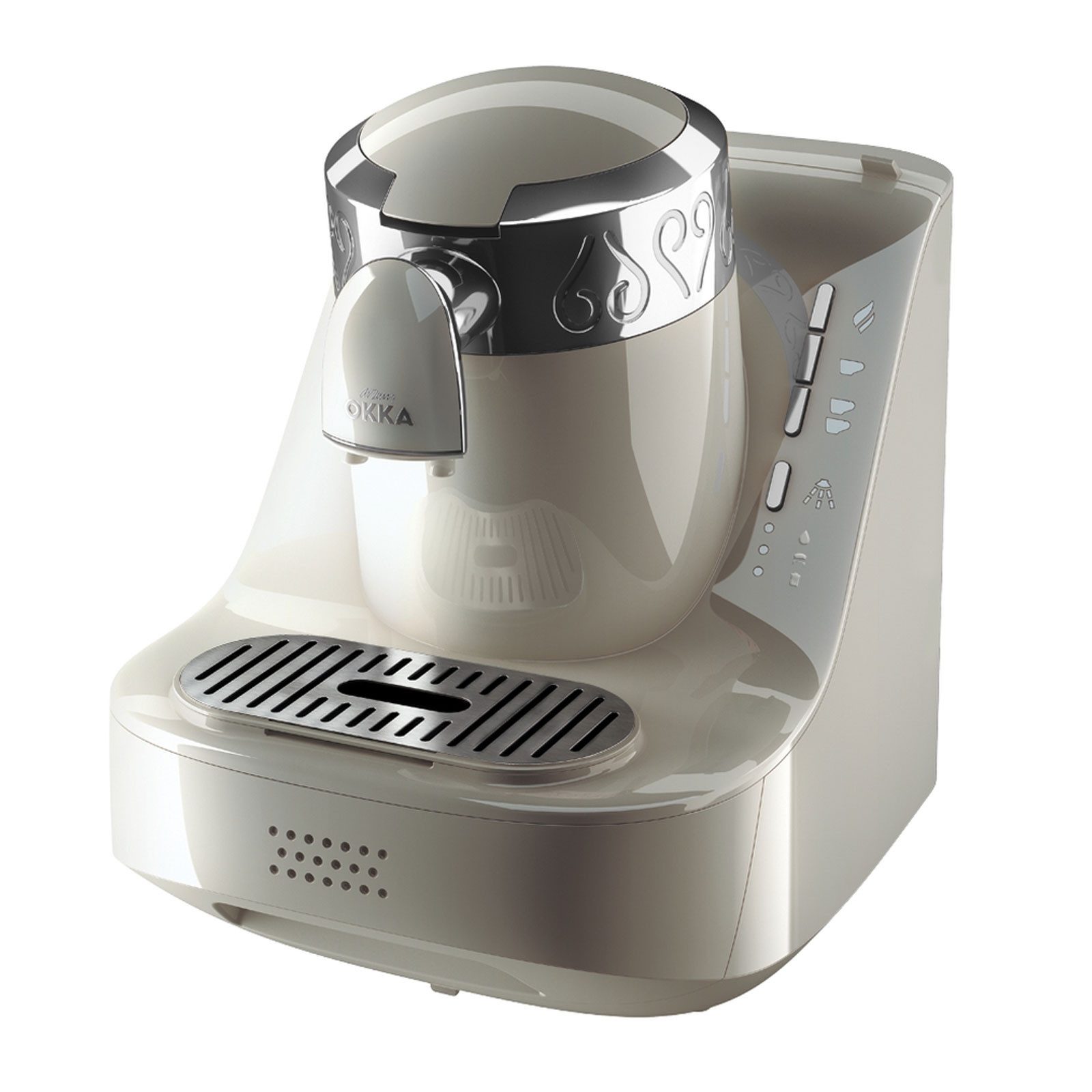 Arzum Filterkaffeemaschine OK002-W, Bedienung über Tasten