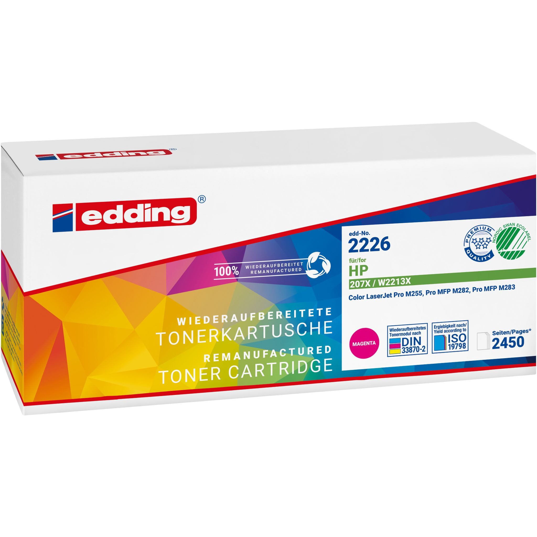 edding Tonerpatrone edding Toner 18-2226 wie HP W2213X magenta