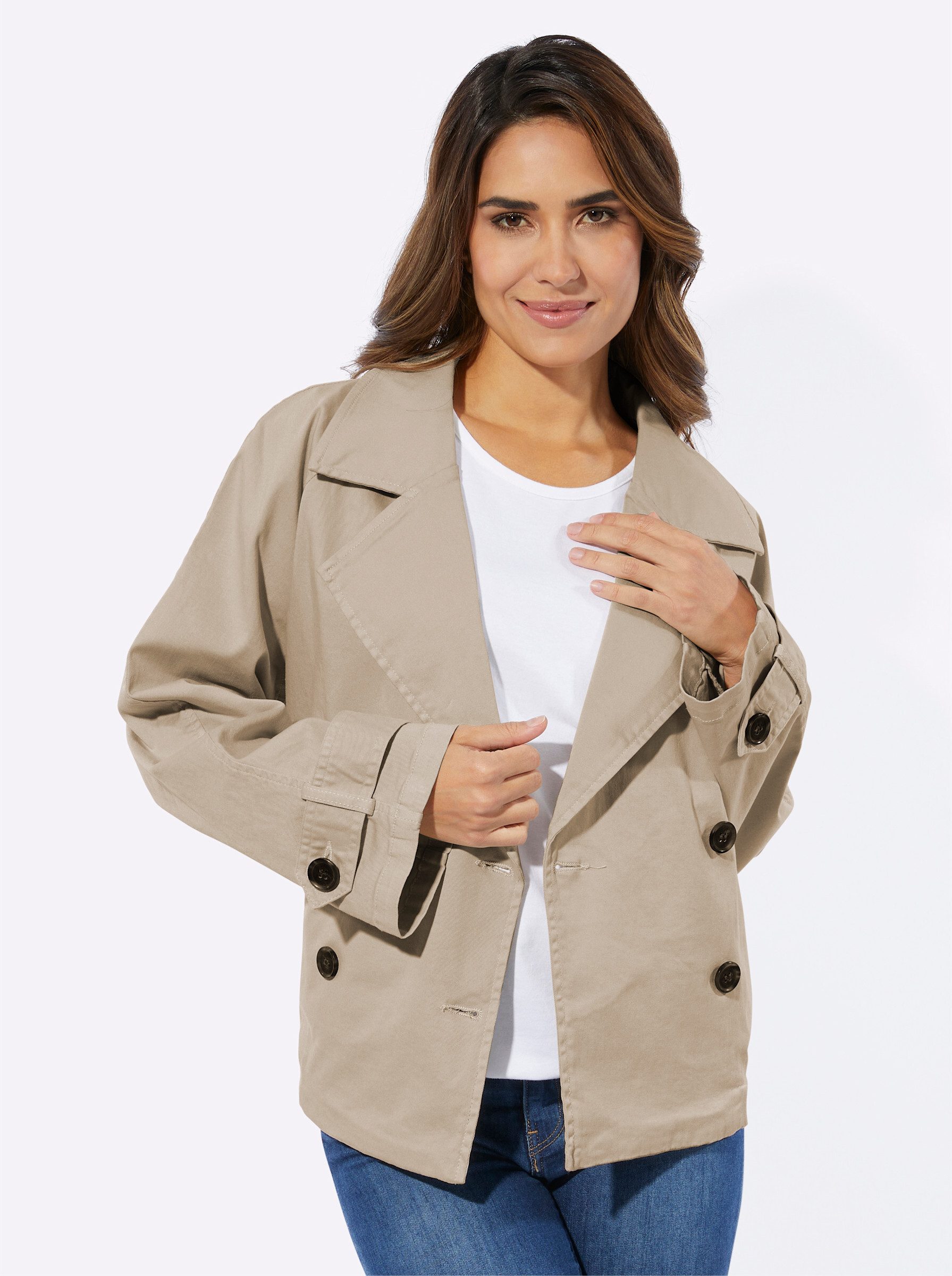 Sieh an! Allwetterjacke Trenchcoat . günstig online kaufen
