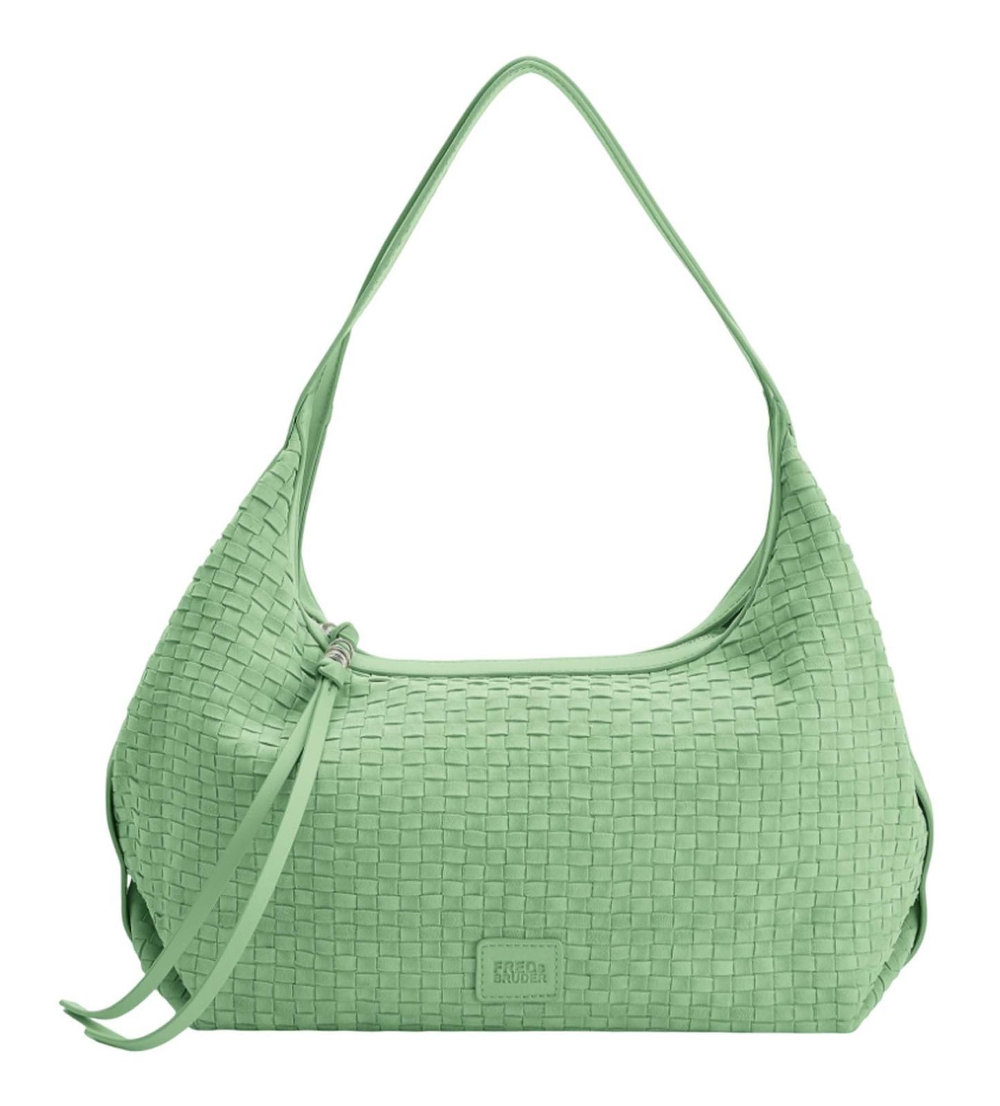 FREDsBRUDER Schultertasche Shoulderbag, aus echtem Leder