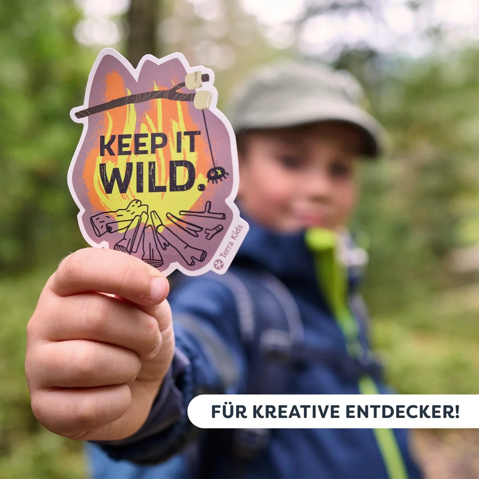 Spielzeug-Gartenset Outdoor Kreativität Terra Kids 5 Sticker Stick it! 2013850001