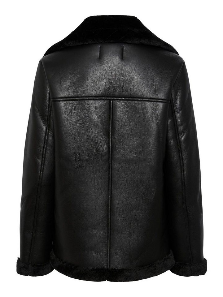 pieces Lederjacke PCNora (1-St)