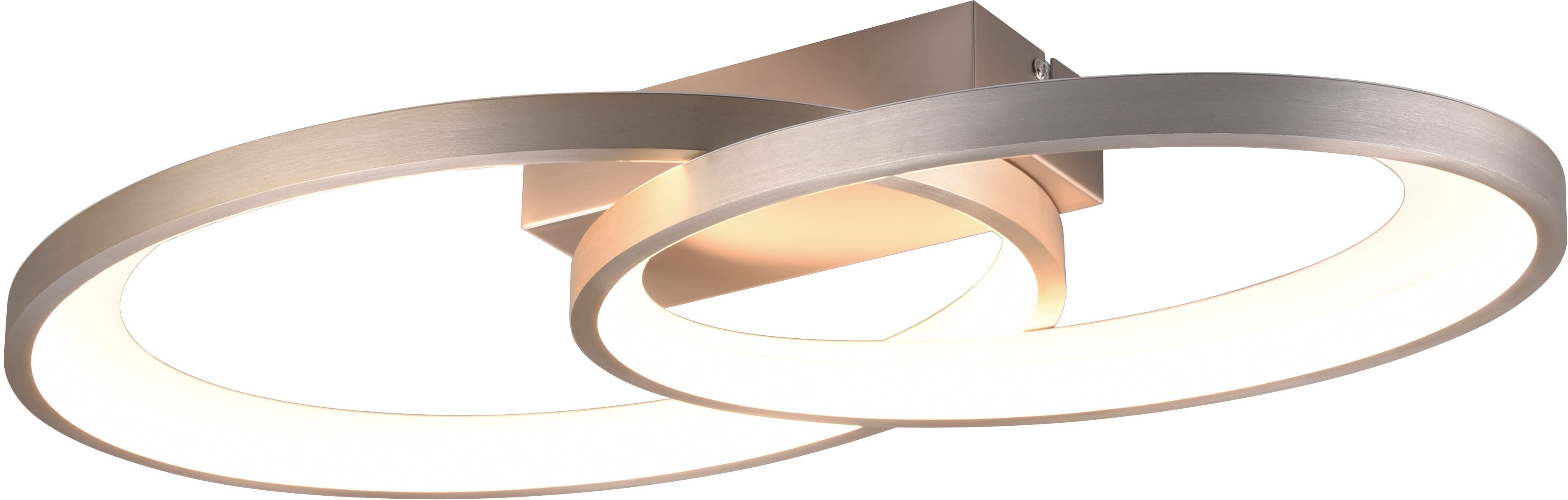 Reality Leuchten LED Deckenleuchte MALAGA, LED Deckenlampe warmweiß 25W 290 günstig online kaufen