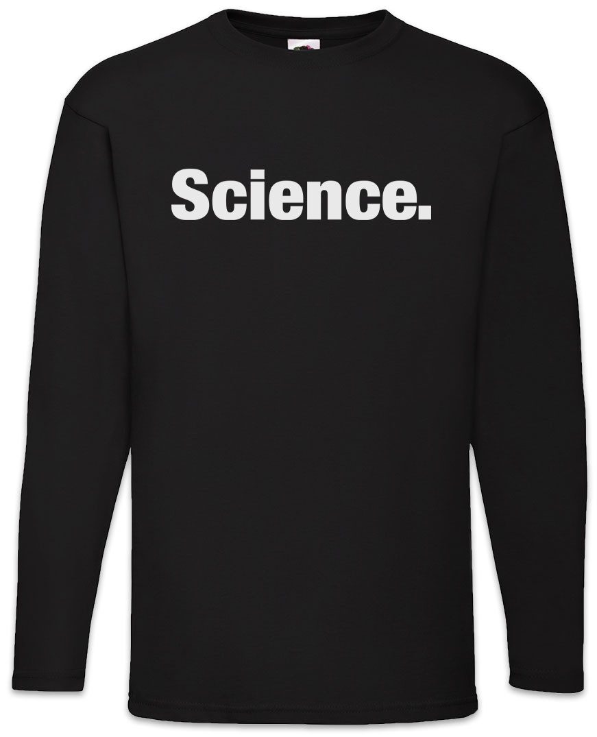 Langarmshirt Science Langarm T-Shirt Wissenschaft Uni Professor Universität